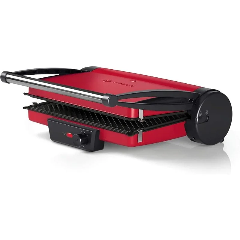 Bosch TCG4104 Bistecchiera, 2000 Watt, Rosso - immagine 1