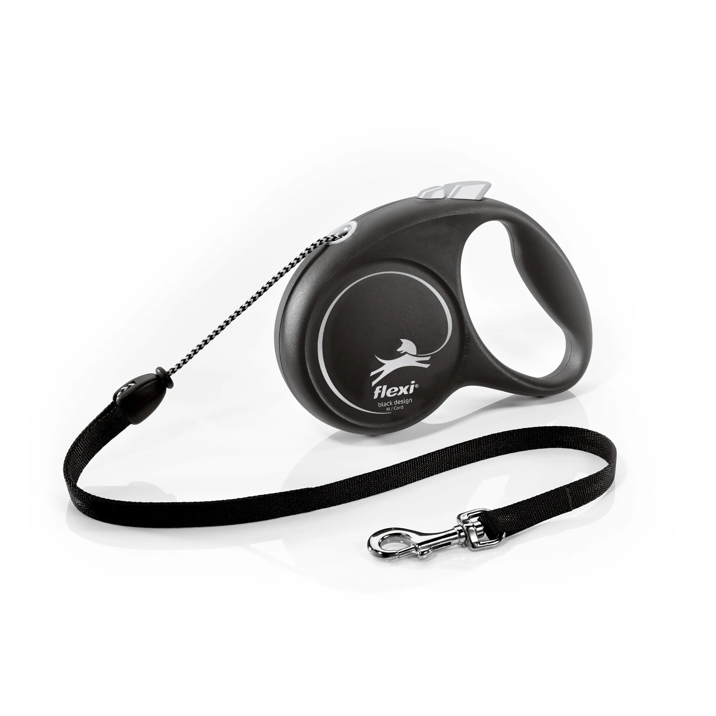 Flexi Cinturino Design in Pizzo Nero Grigio M - immagine 1