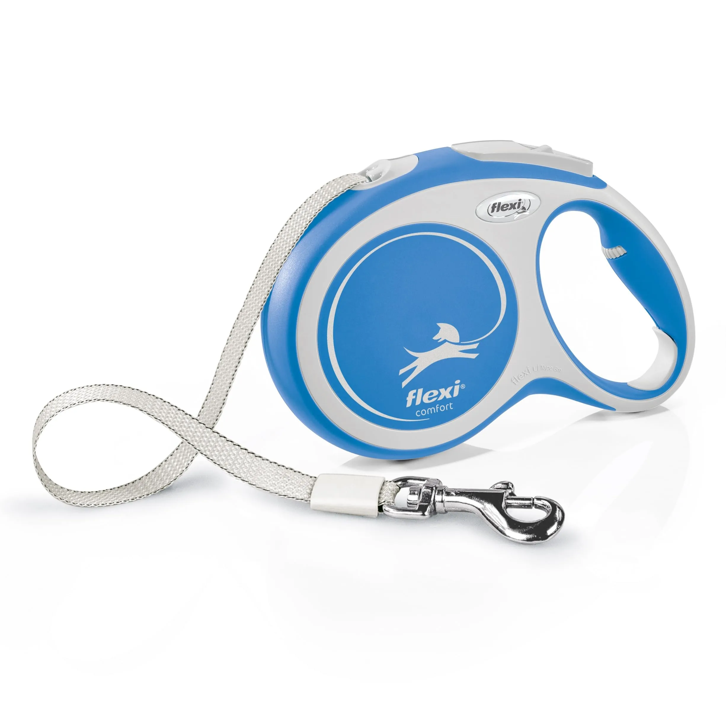 Flexi New Comfort Roll Cord Leash - 8m, 50kg - Blue - immagine 1