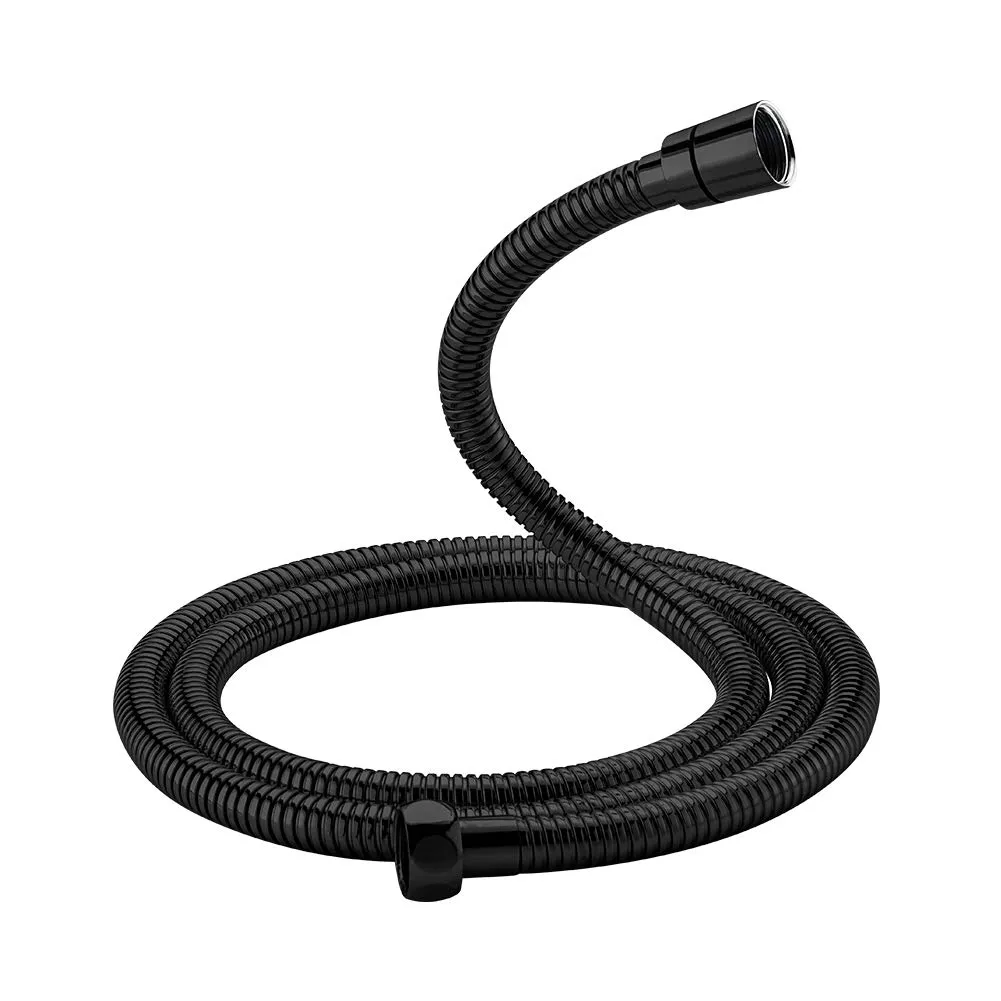 Grifema G851B-18 Flessibile Doccia Tubo Universale Acciaio Nero 1.8 m - immagine 1