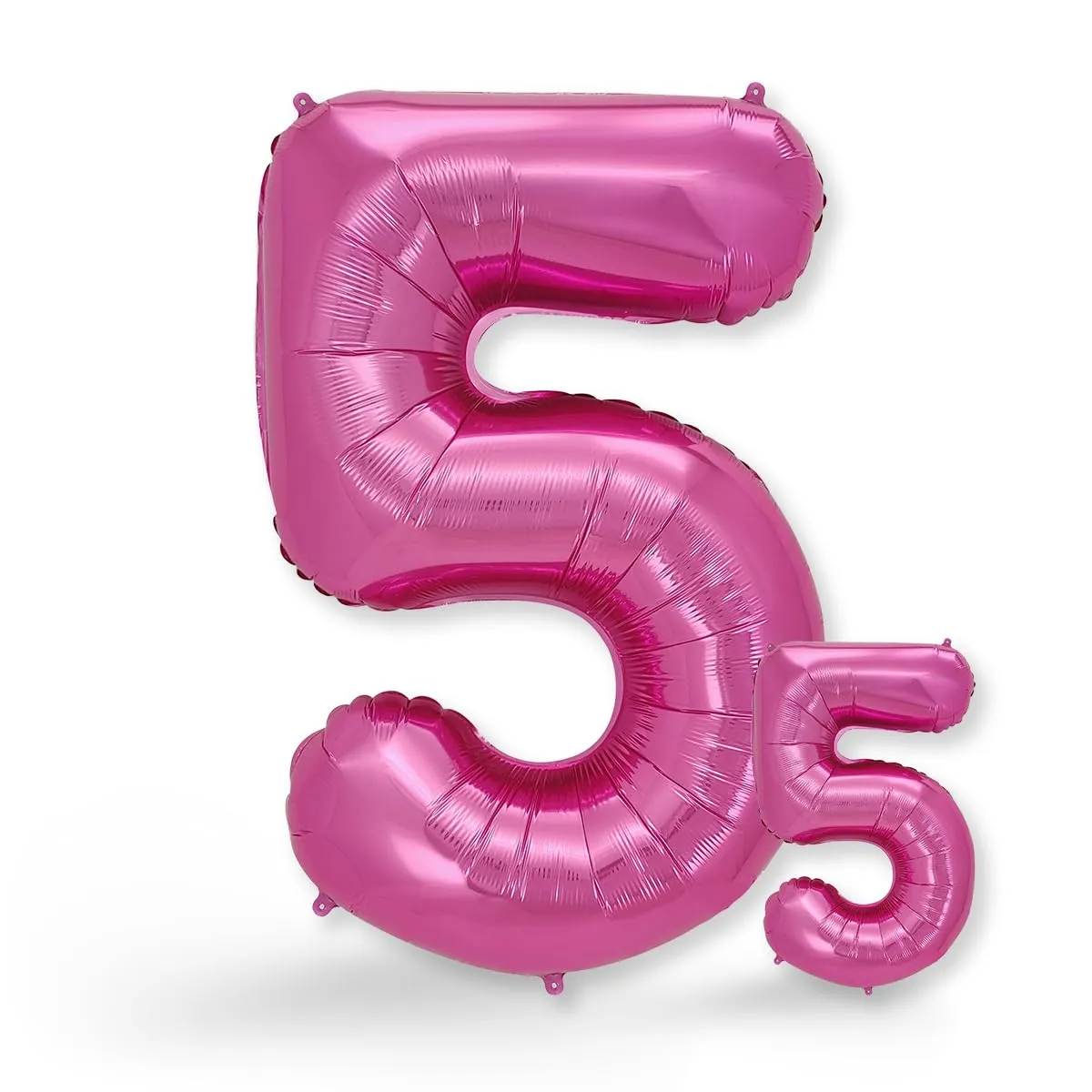 FUNXGO Palloncino Numero 5 Rosa - immagine 1