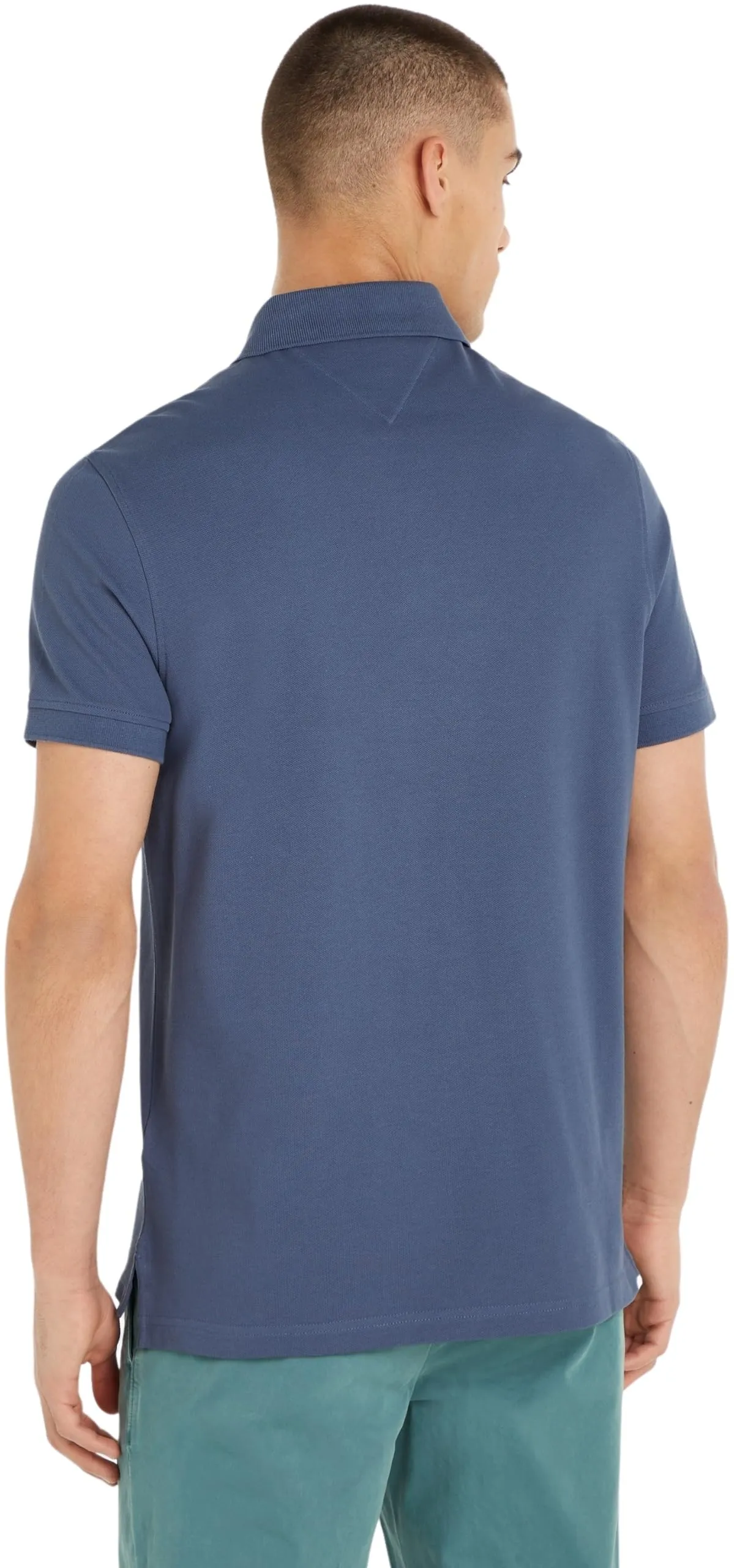Tommy Hilfiger 1985 Regular Fit Polo Shirt, Blu (Faded Indigo), S - immagine 2