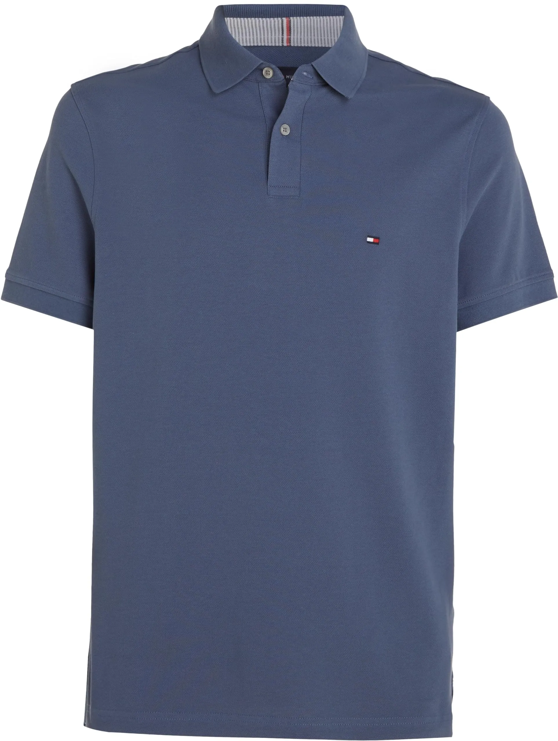 Tommy Hilfiger 1985 Regular Fit Polo Shirt, Blu (Faded Indigo), S - immagine 6