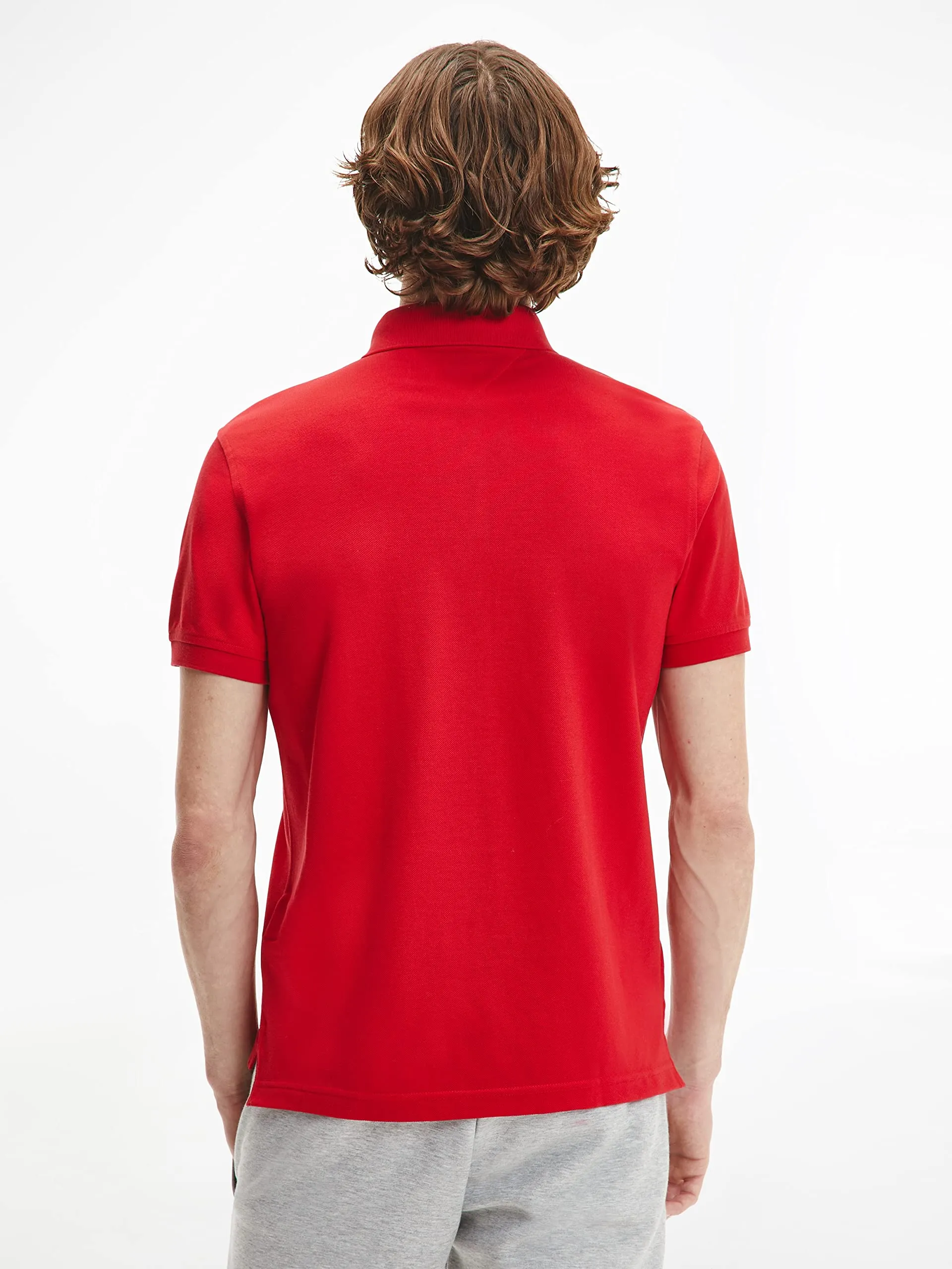 Tommy Hilfiger 1985 Regular Fit Polo Shirt, Rosso (Primary Red), M - immagine 2