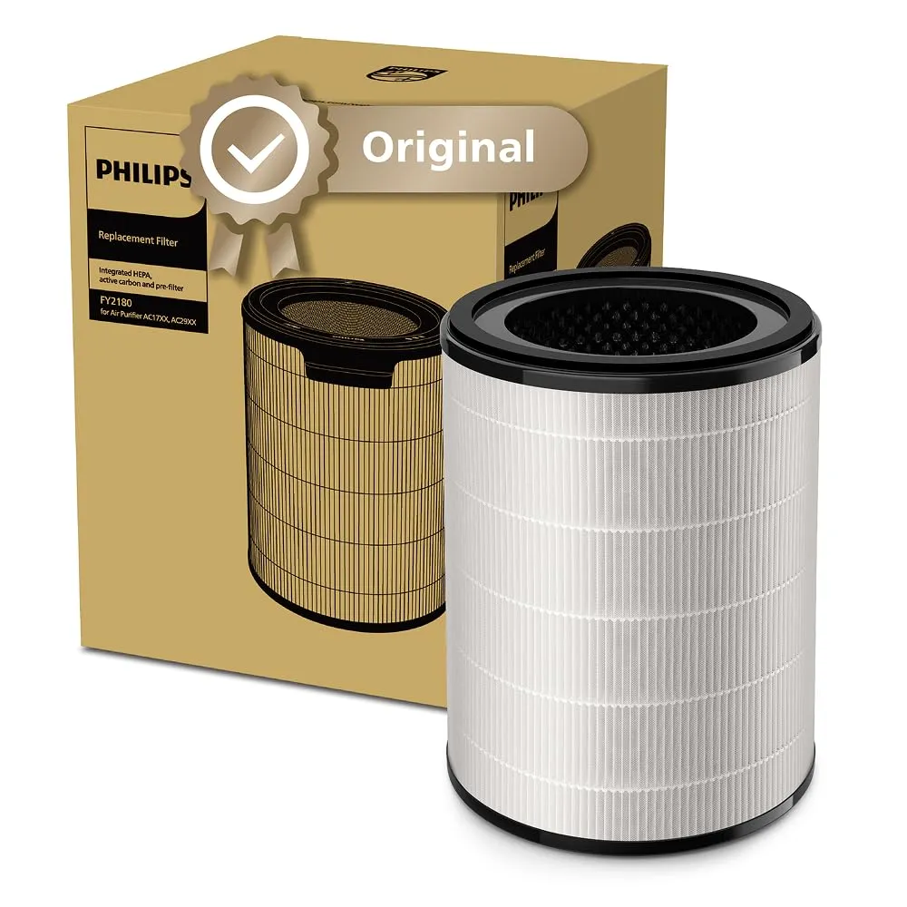 Philips Filtro HEPA e Carboni di Ricambio per Purificatore d'Aria Serie 1000i e 2000i AC2939 FY2180/30 - immagine 1