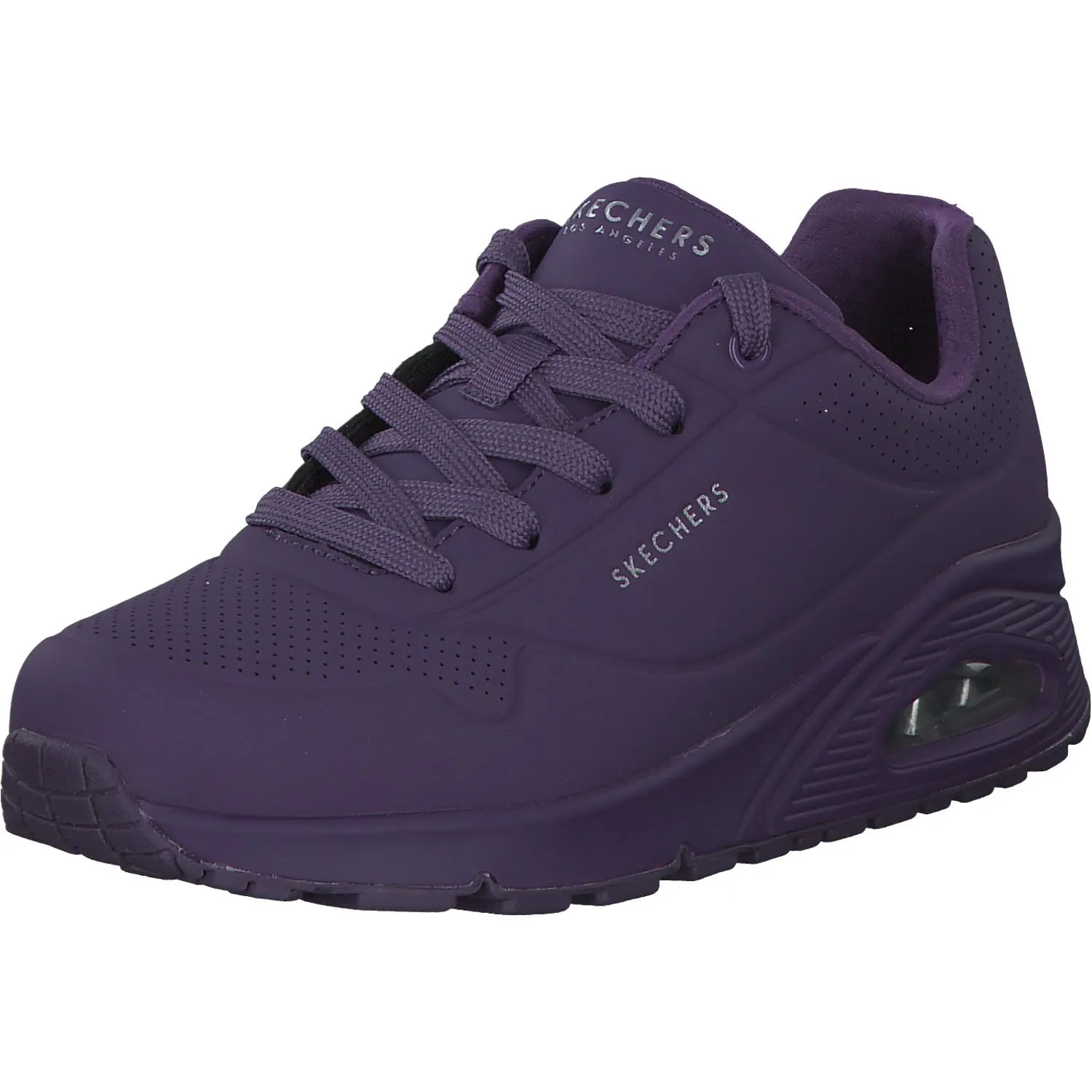 Skechers Uno Stand On Air Scarpe da ginnastica Donna, Purple Durabuck Mesh, 36 EU - immagine 1
