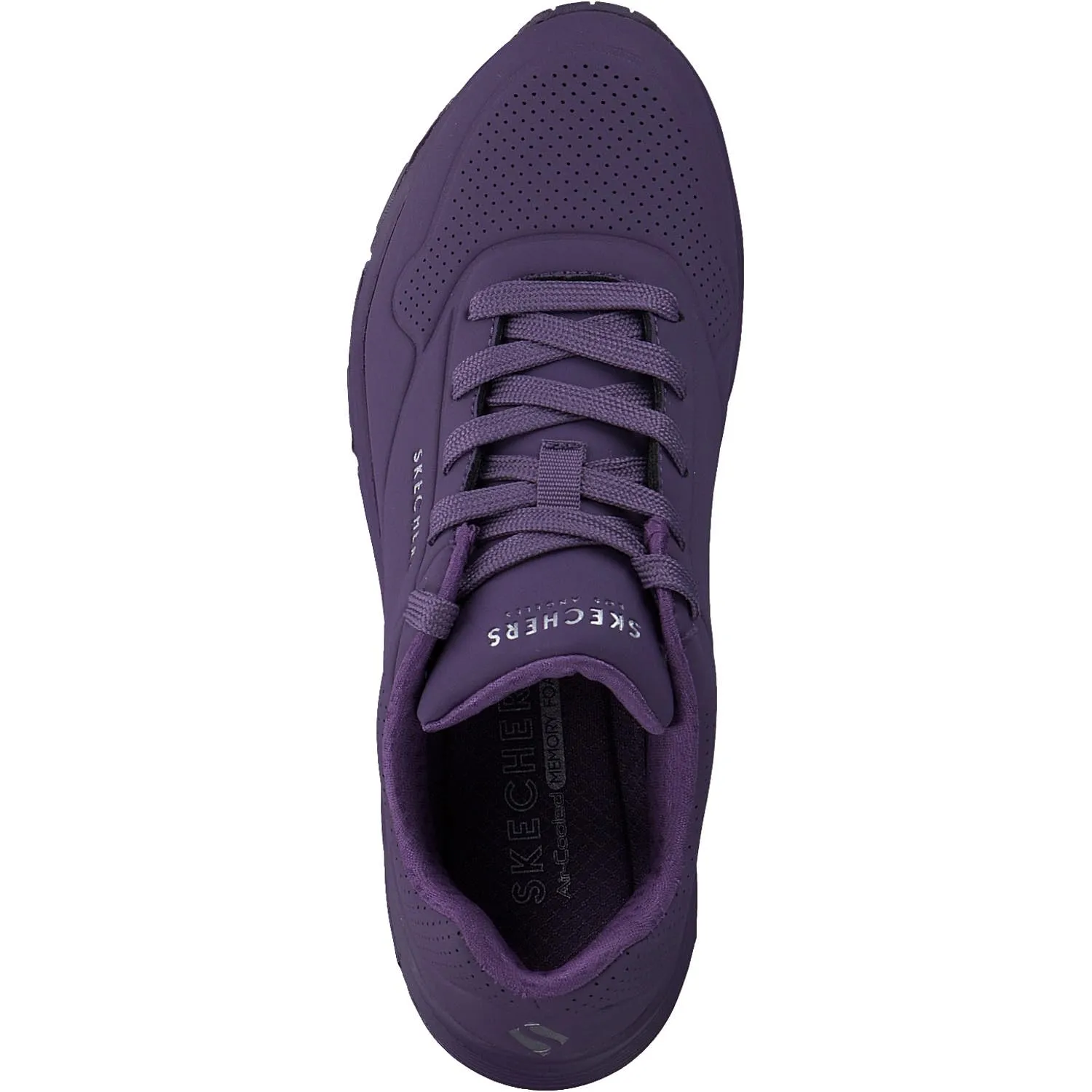 Skechers Uno Stand On Air Scarpe da ginnastica Donna, Purple Durabuck Mesh, 36 EU - immagine 7