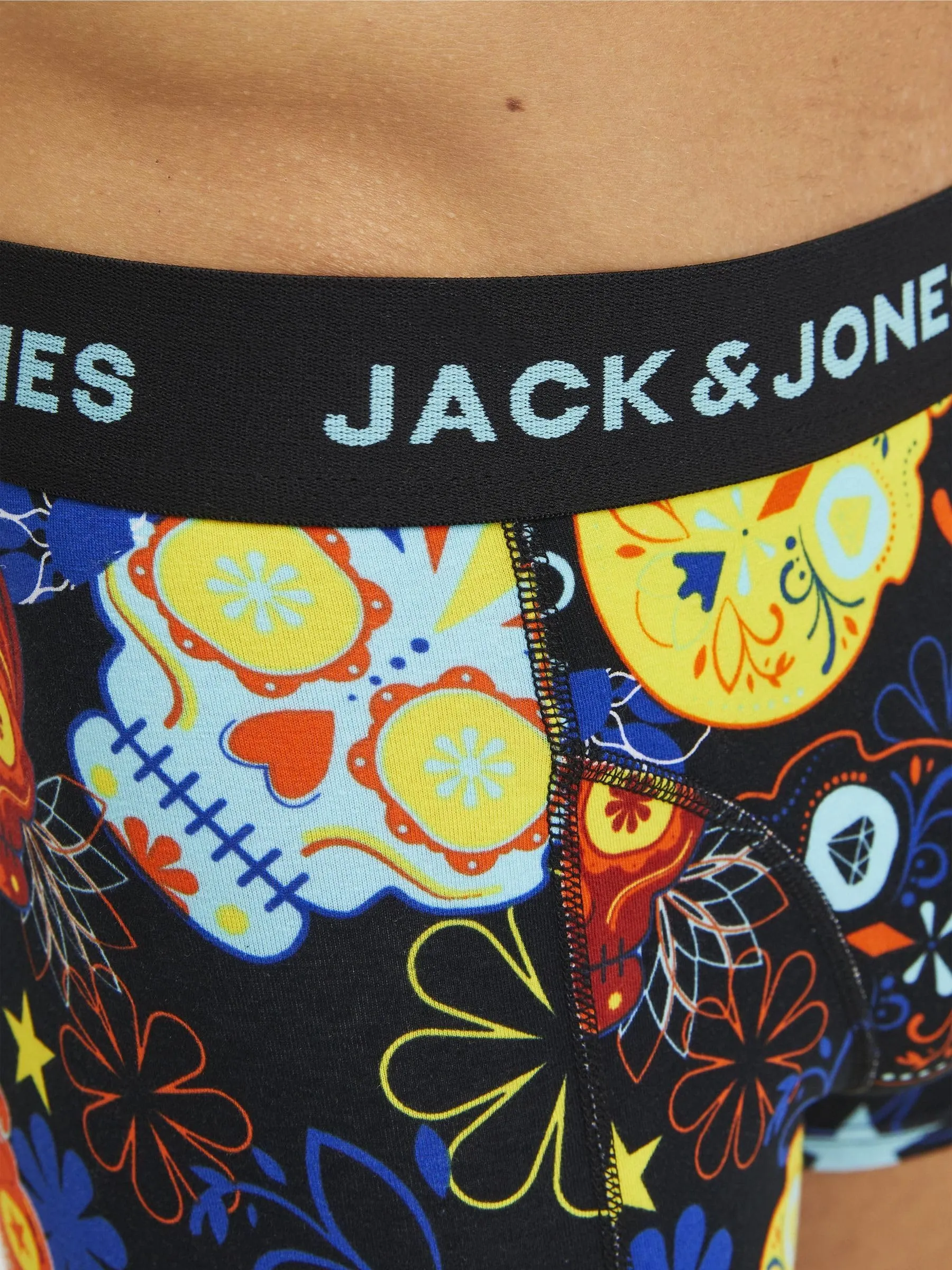 Jack & Jones Jacjames Trunks 3 Pack, Nero, M - immagine 6