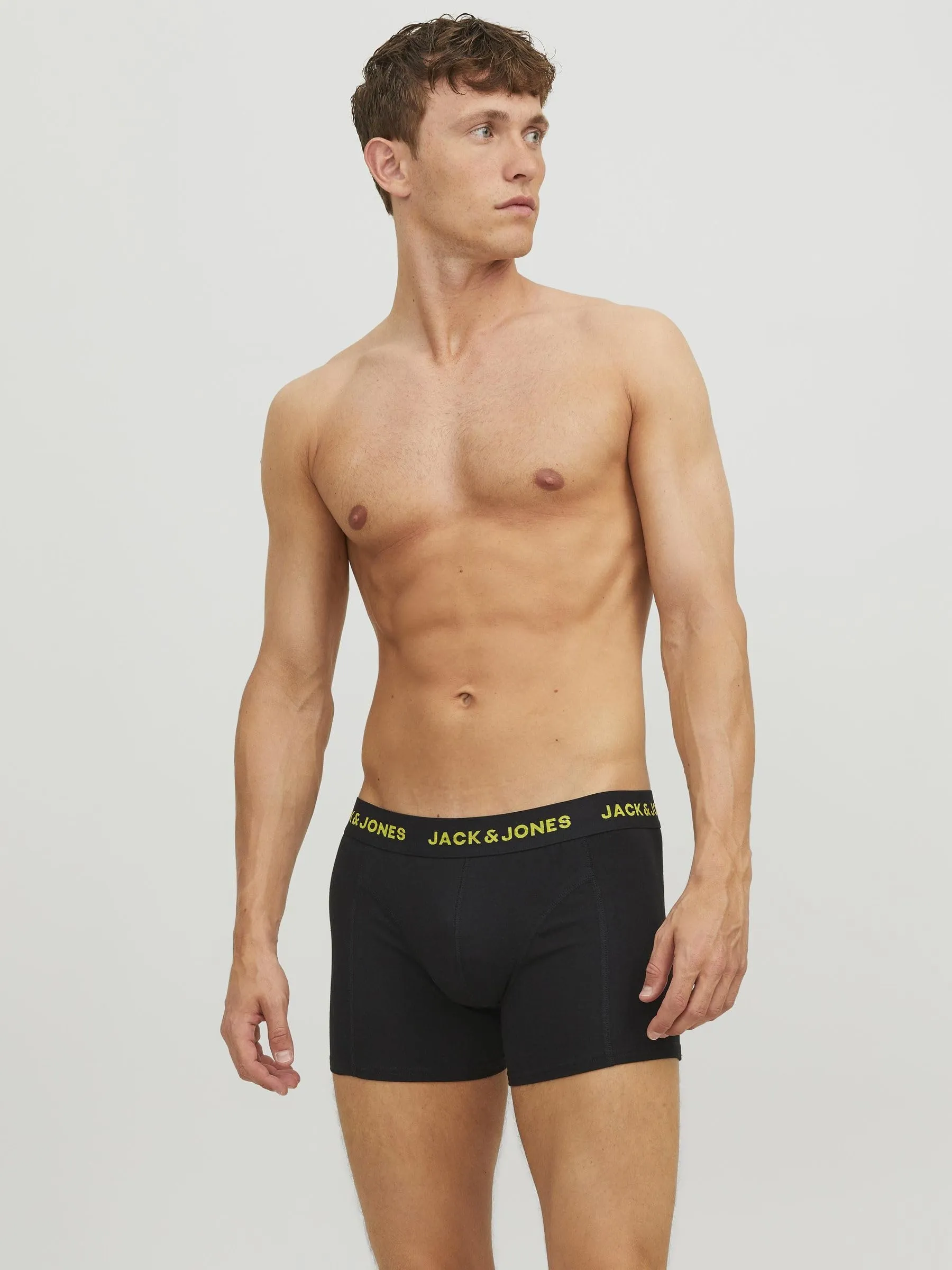 Jack & Jones Jacsugar Skull Trunks 3 Pack - Black - immagine 8