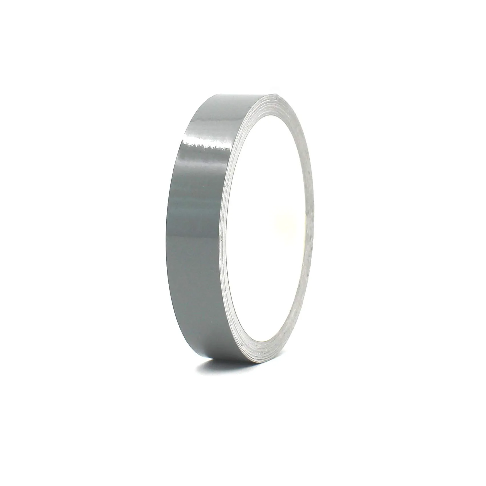 Finest Folia Strisce Adhesive Decorative per Auto Moto Barca e Modellismo, 10m x 15mm, Grigio - immagine 1