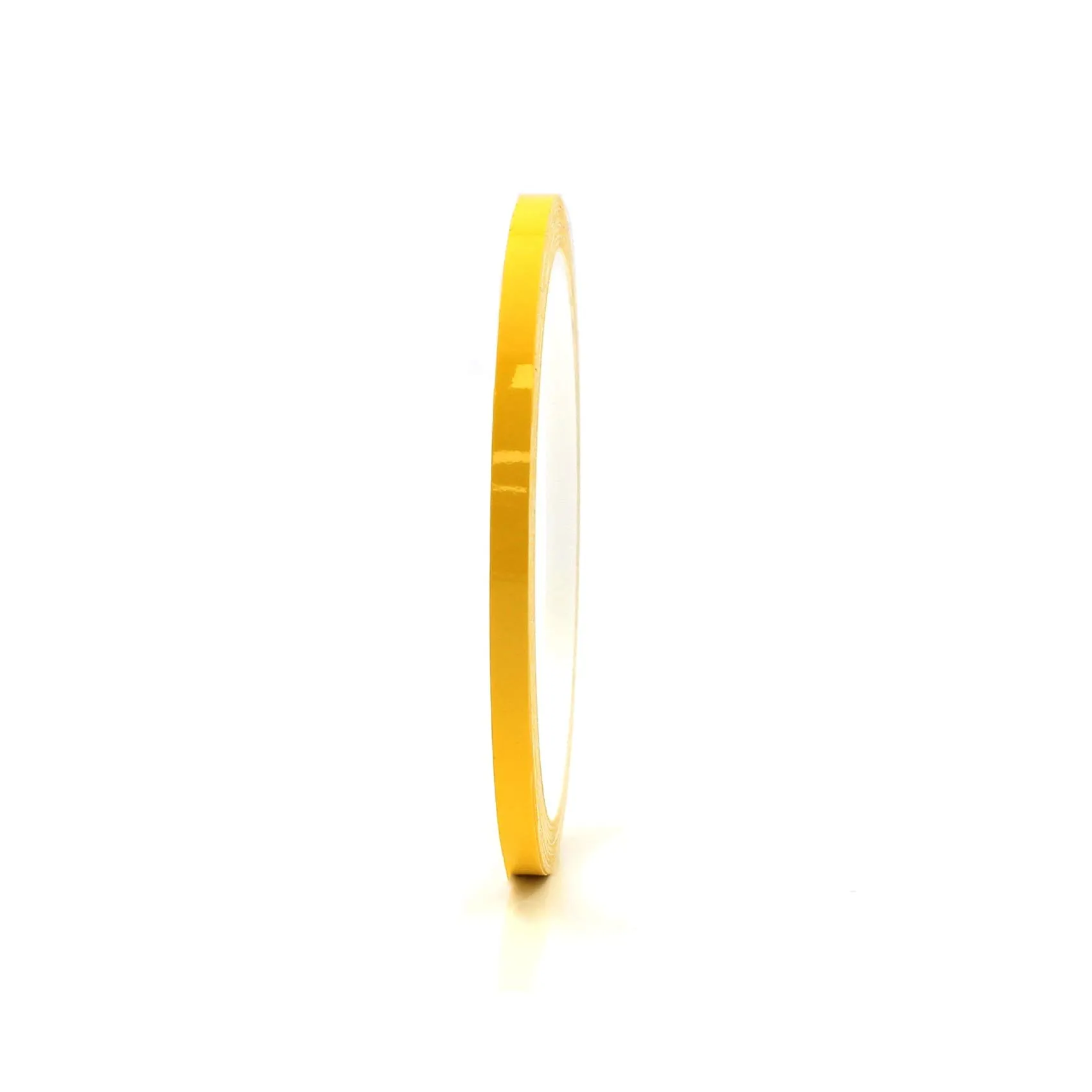 Finest Folia Strisce Adhesive Decorative per Auto Moto Barca e Modellismo, 10m x 4mm, Giallo - immagine 1