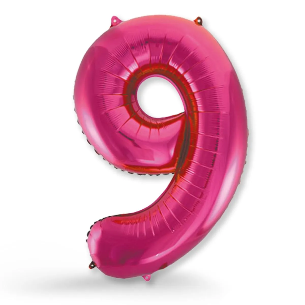 FUNXGO Palloncino Numero 9 Pink - immagine 1