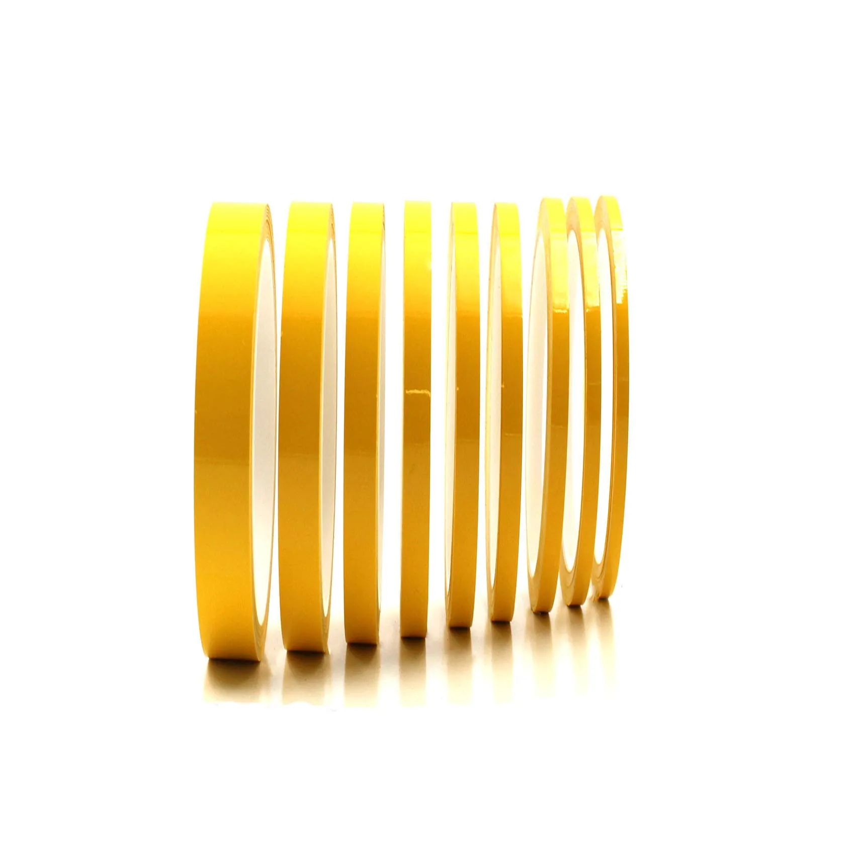 Finest Folia Strisce Adhesive Decorative 10m (5mm, Giallo) - immagine 2
