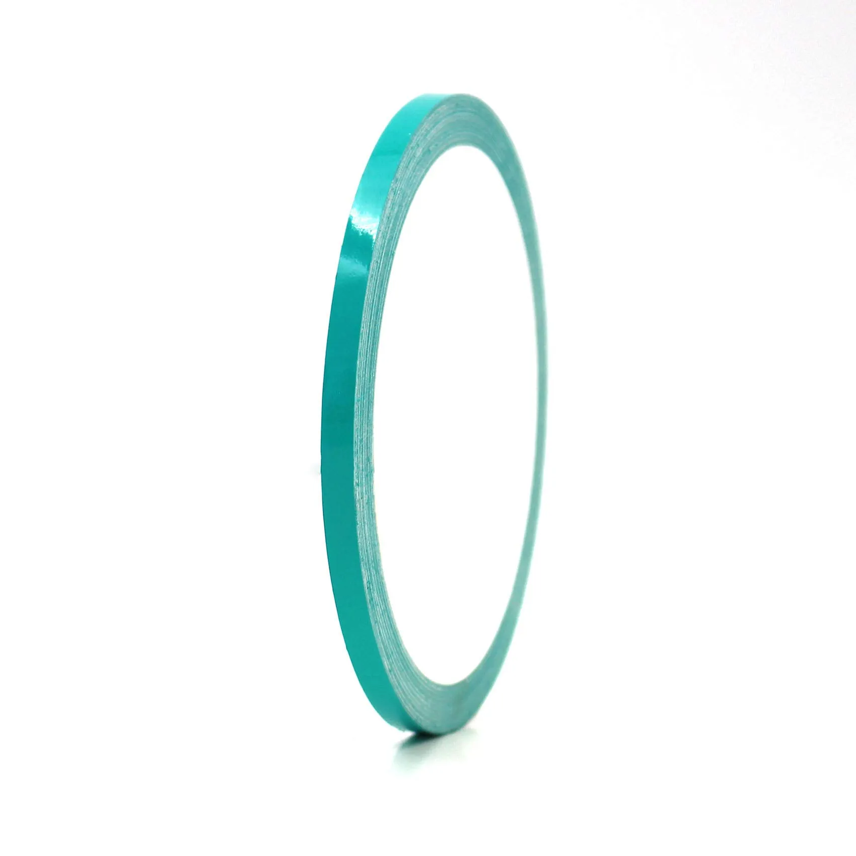 Finest Folia Strisce Adhesive Decorative 10m (4mm, Turquoise) - immagine 1