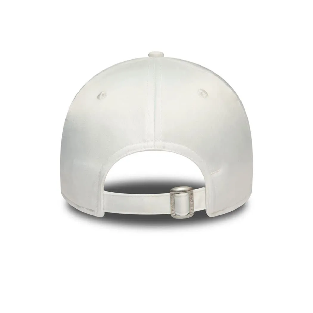 New Era New York Yankees MLB 9Forty Adjustable Women's Satin Cap - White - immagine 5