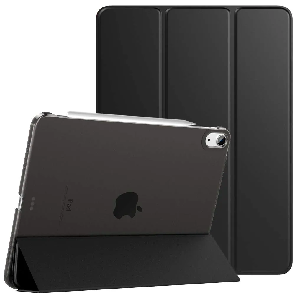 TiMOVO Cover per iPad Air 11" M4/M3/M2, Air 5a/4a Gen 10.9", Nero - immagine 1