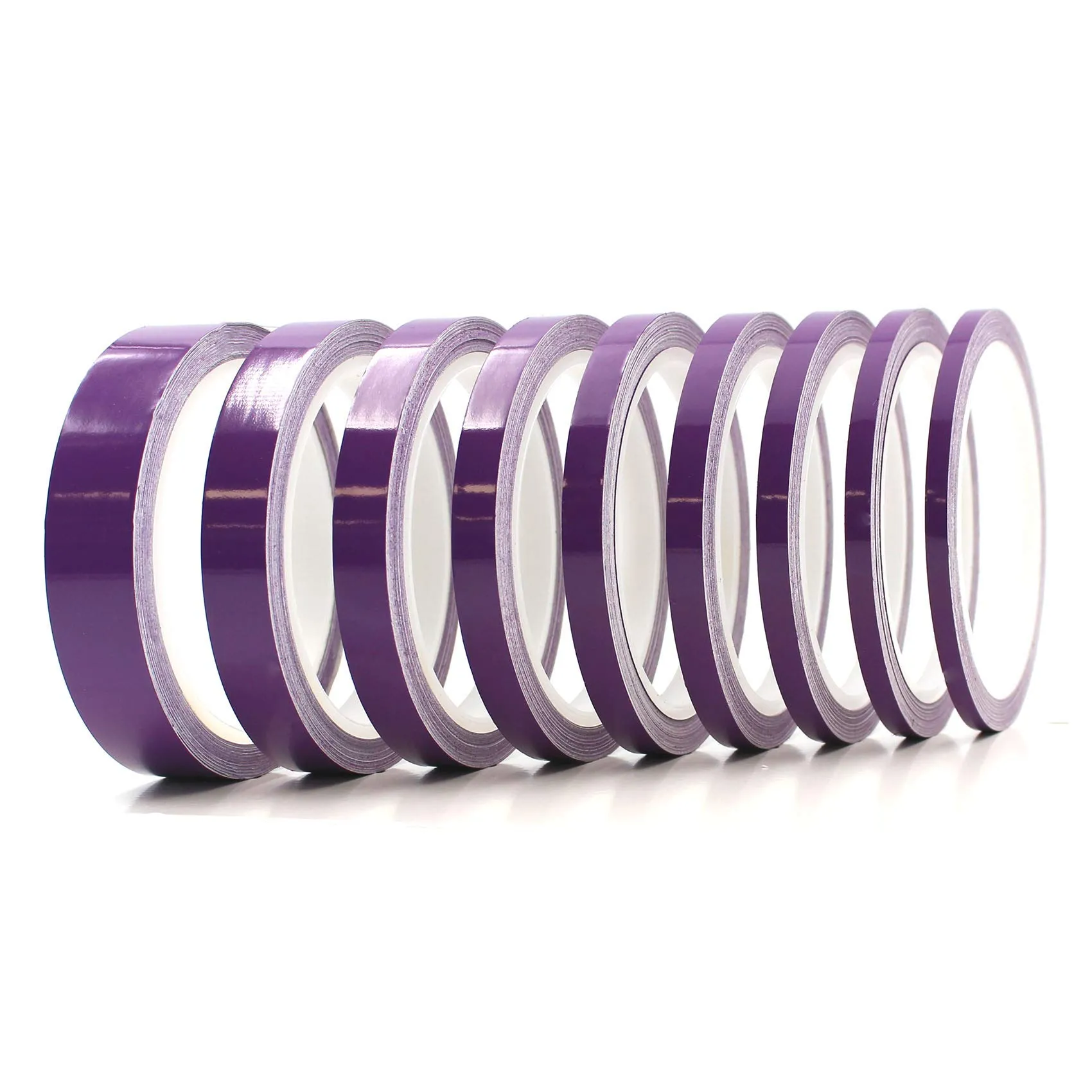 Finest Folia Strisce Adhesive Decorative 10m (5mm, Viola) - immagine 3