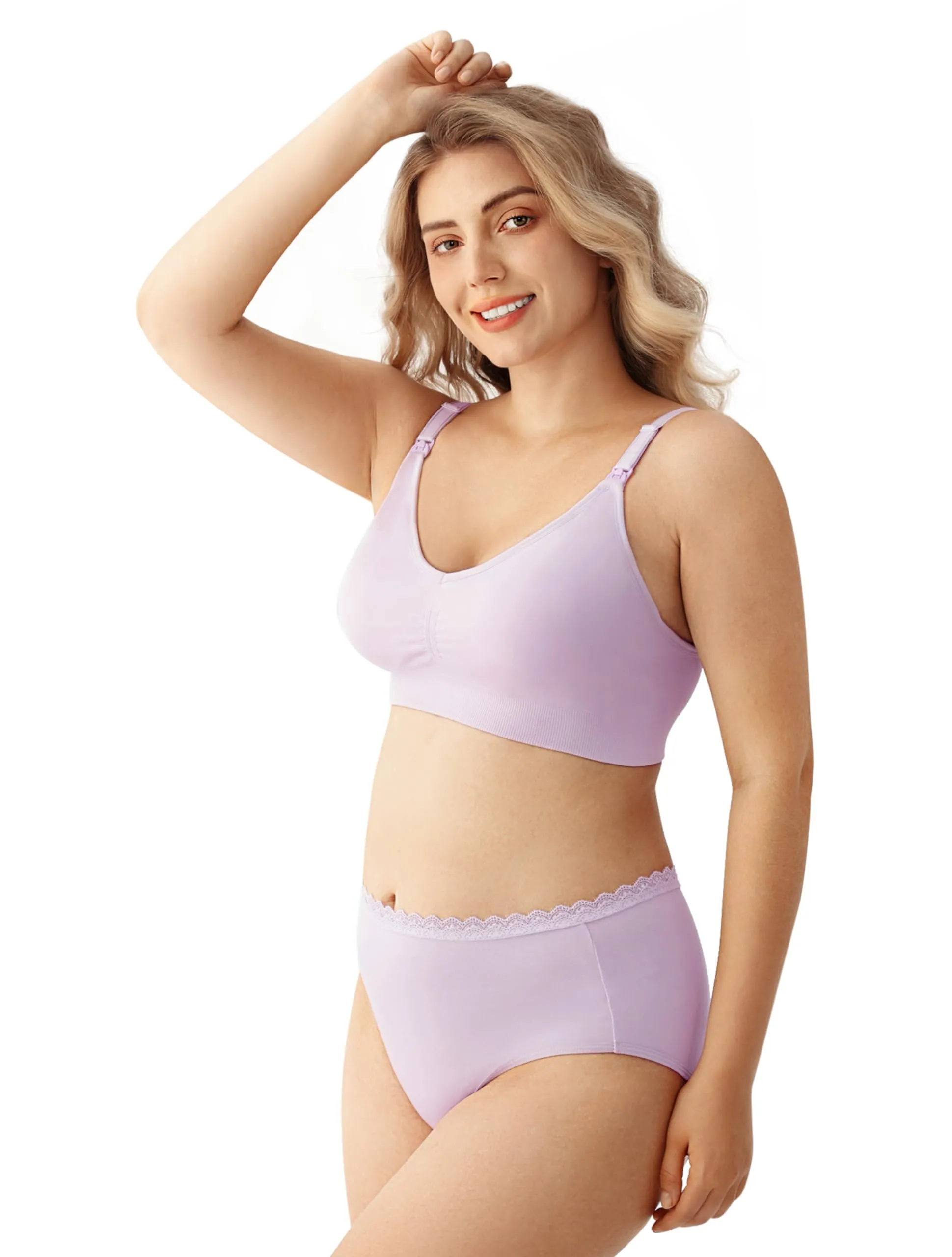 HBselect Reggiseno Allattamento con Estensione, Set da 3 pezzi - immagine 7