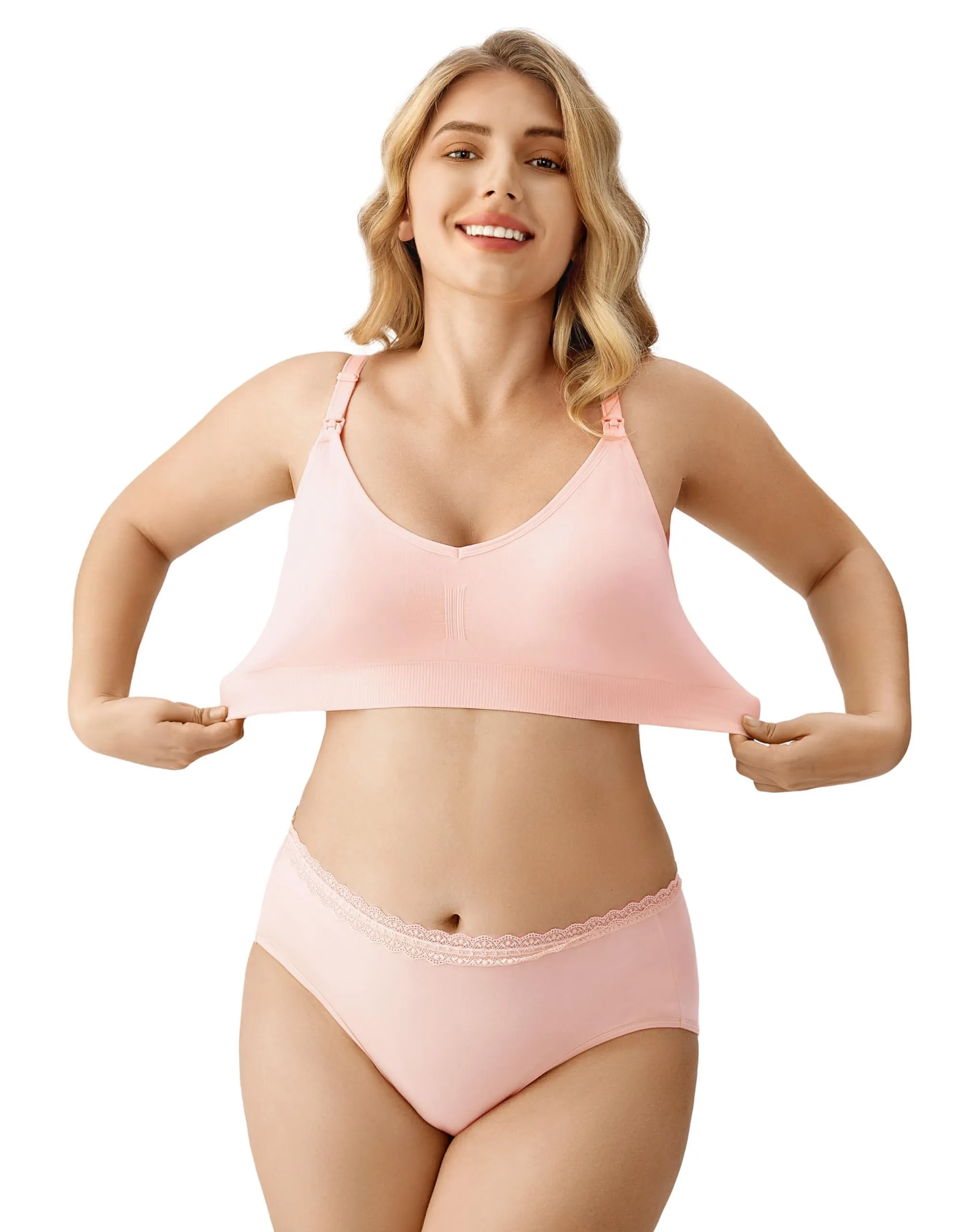 HBselect Reggiseno Allattamento con Estensione, Set da 3 pezzi - immagine 6
