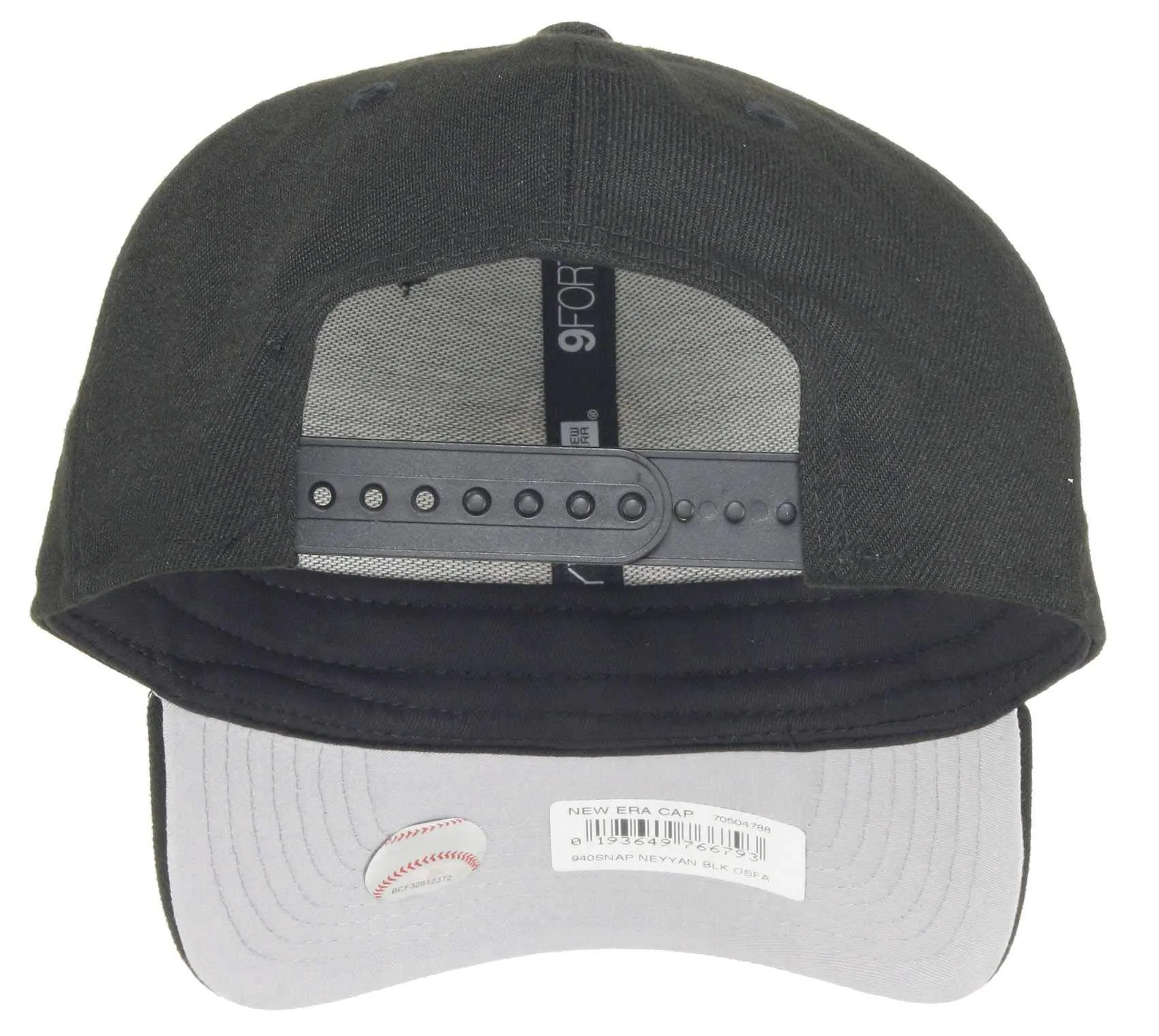 New Era York Yankees 9FORTY Adjustable Snapback Cap MLB Essential Black/Red - One Size - immagine 2