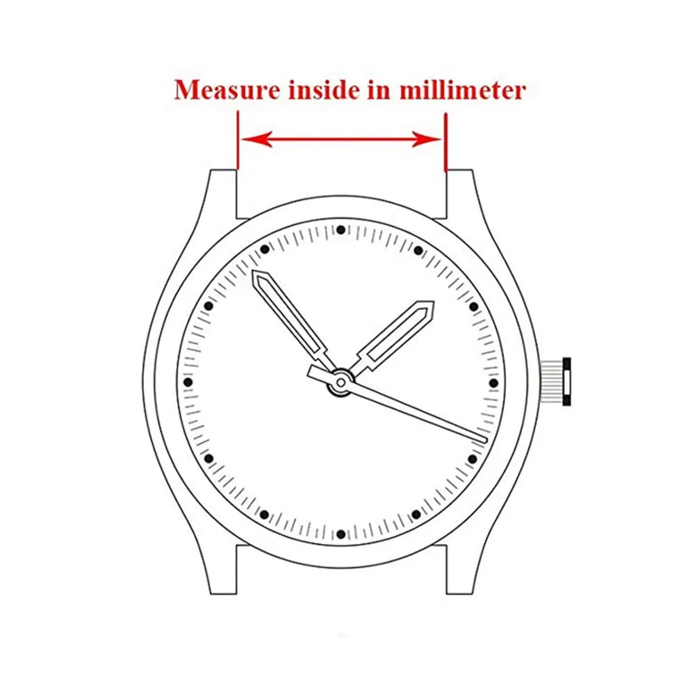 FOUUA Cinturino per Orologi in Nylon Stile Nato, 22mm, Nero-arancio - immagine 2