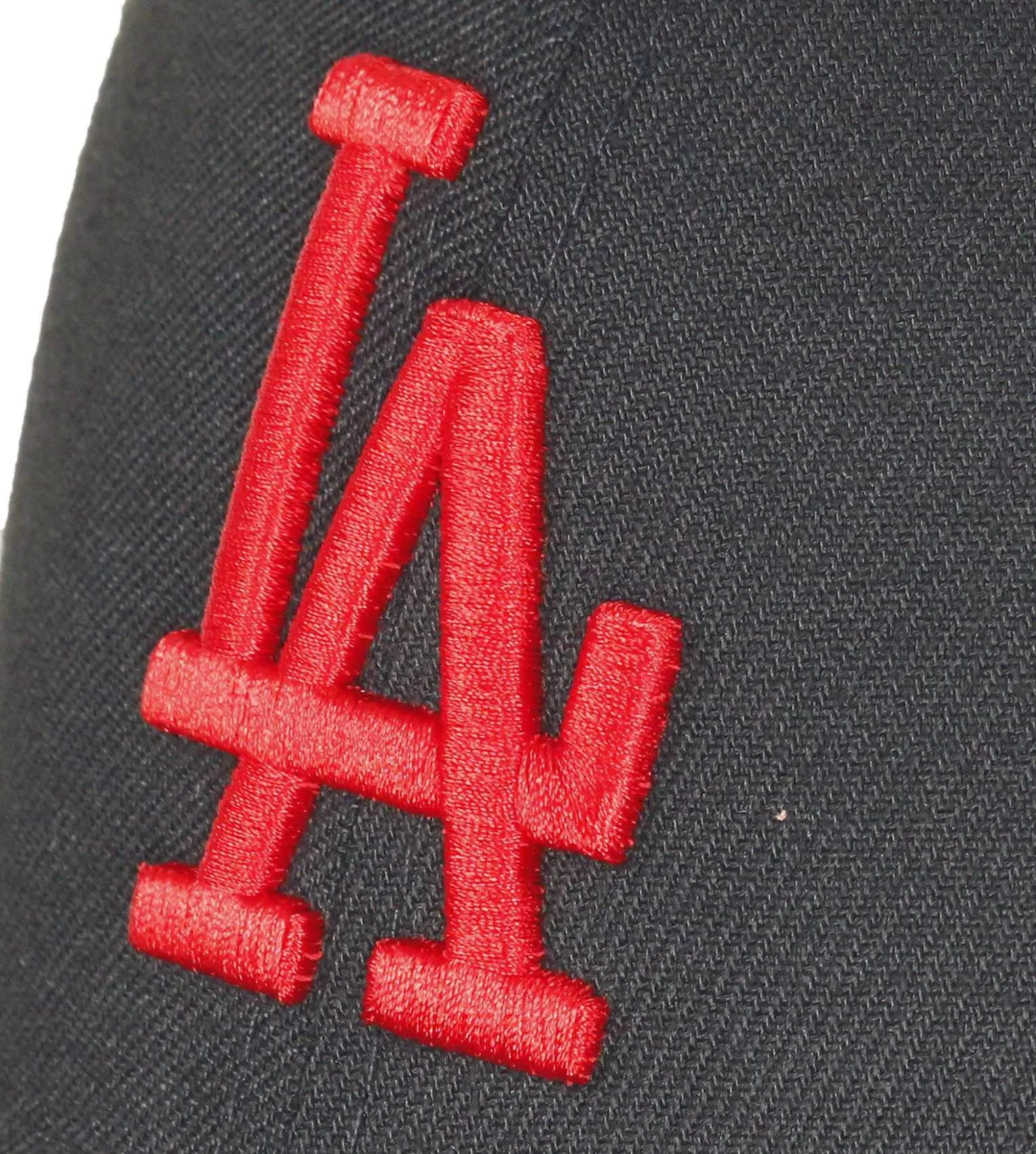 New Era Los Angeles Dodgers 9FORTY Adjustable Snapback Cap MLB Essential Black/Red - One Size - immagine 3