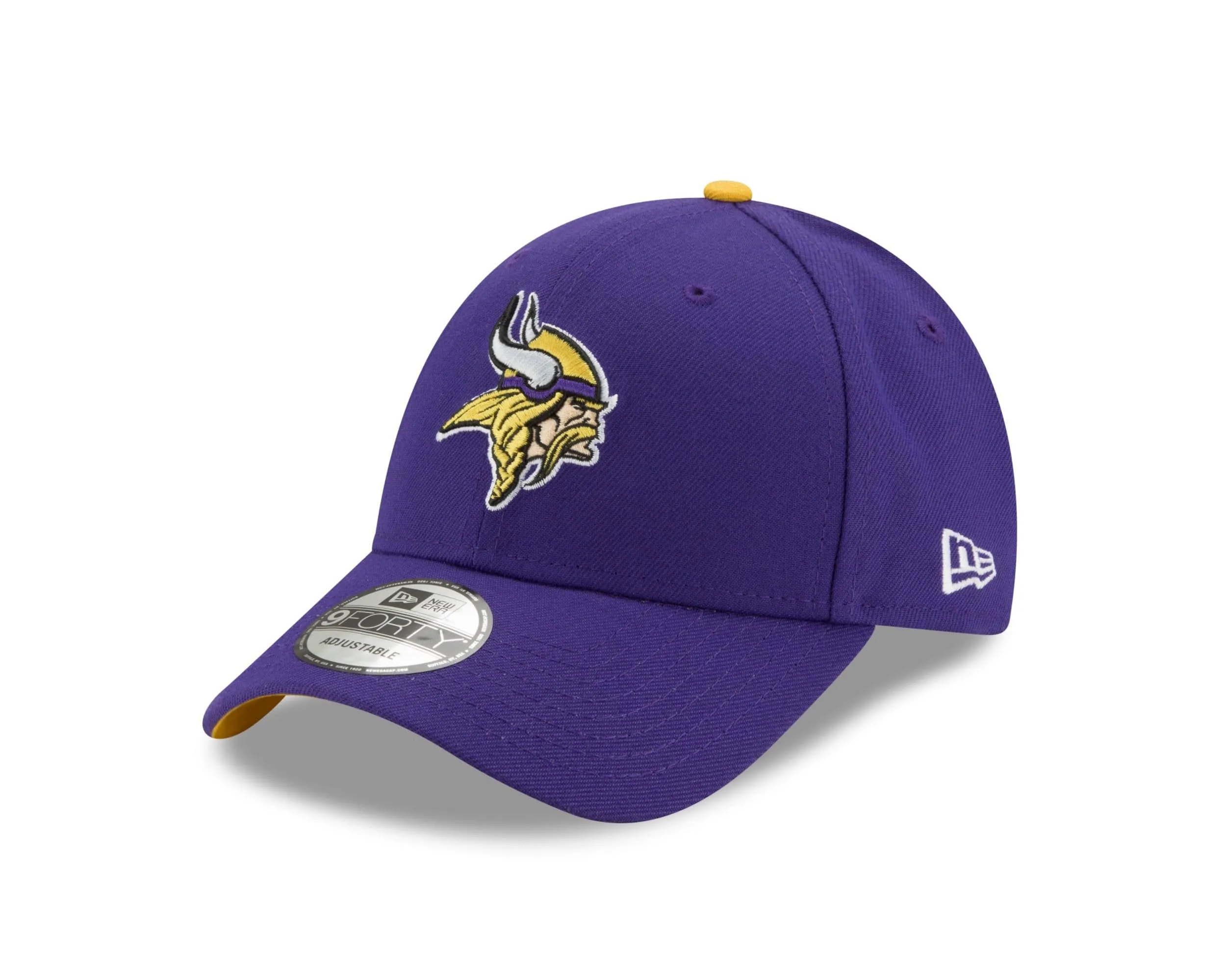 New Era Golden State Warriors NBA The League 9Forty Adjustable Hat, Purple, One Size - immagine 1