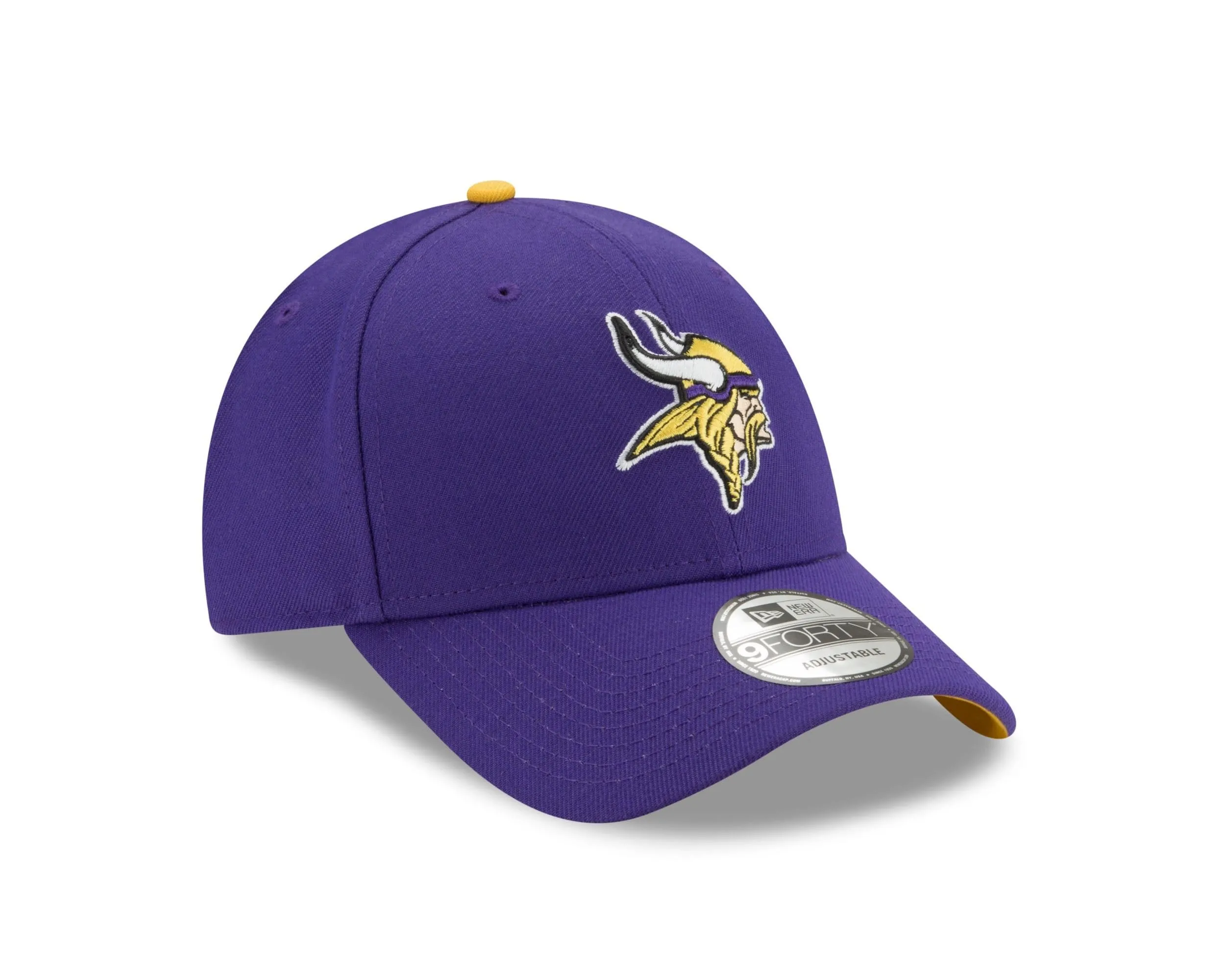 New Era Golden State Warriors NBA The League 9Forty Adjustable Hat, Purple, One Size - immagine 3