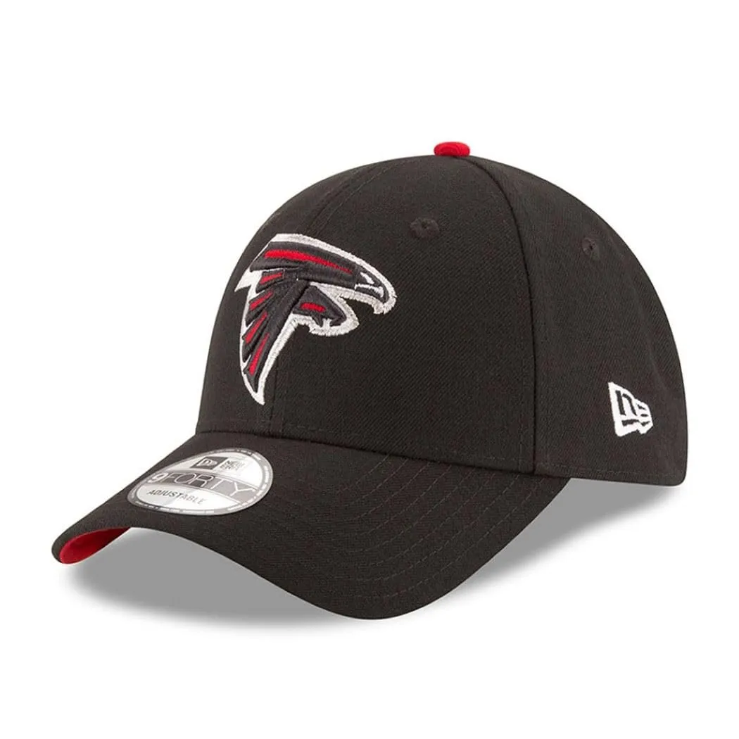 New Era Atlanta Falcons NFL The League 9Forty Adjustable Hat, Black, One Size - immagine 1