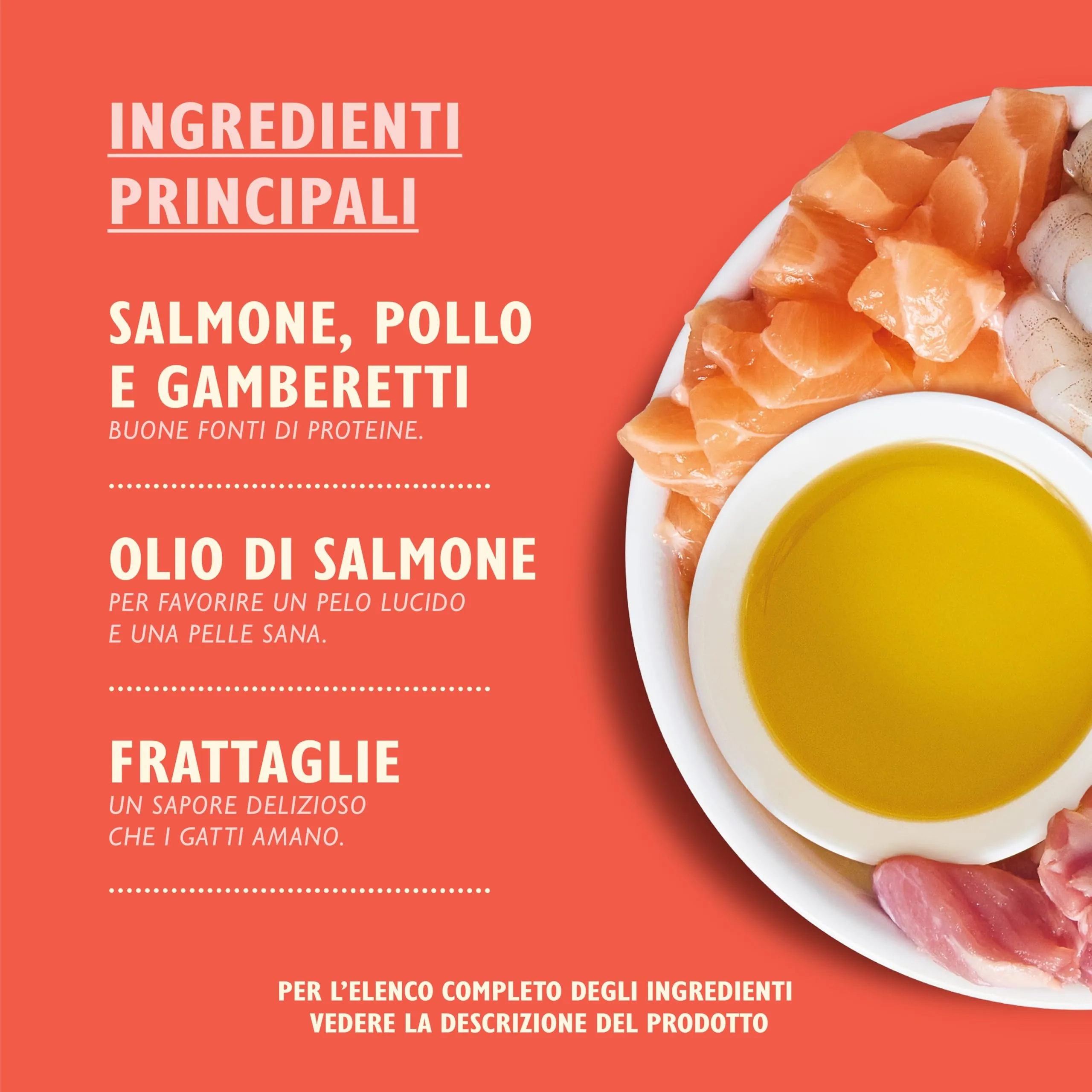 Lily's Kitchen Mangime Umido per Gatti Adulti, Salmone, Pollo e Paté di Gamberetti, Senza Cereali, 19 x 85g - immagine 2