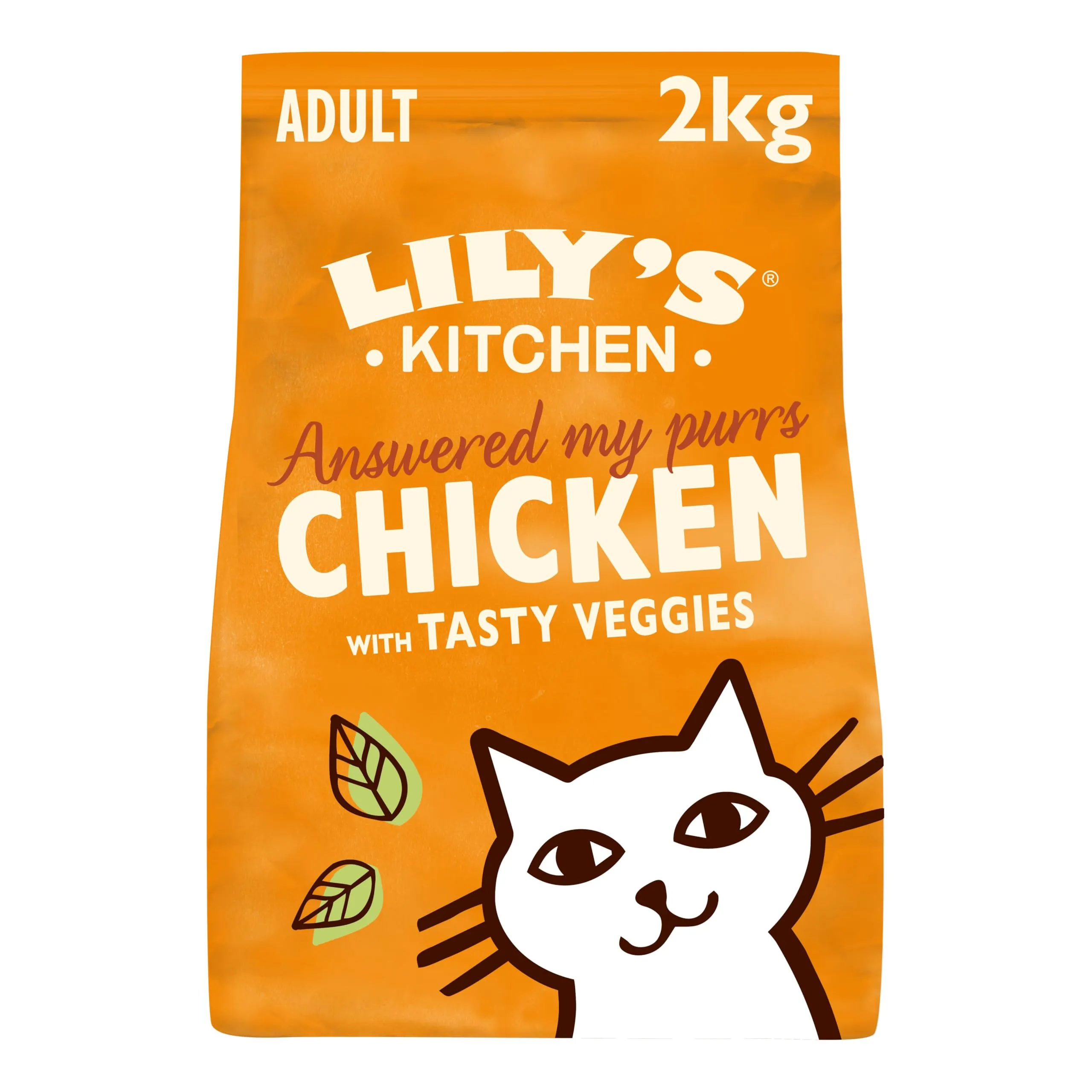 Lily's Kitchen Cibo secco per gatti adulti senza cereali al pollo con verdure 2kg - immagine 2