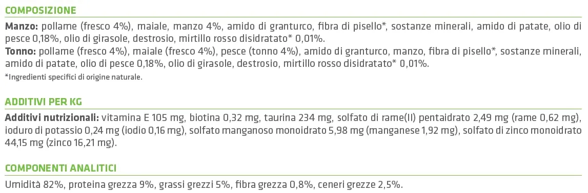 Trainer Natural Cibo Umido per Gatti Adulti Tonno e Manzo, 12 x 85 g - immagine 5
