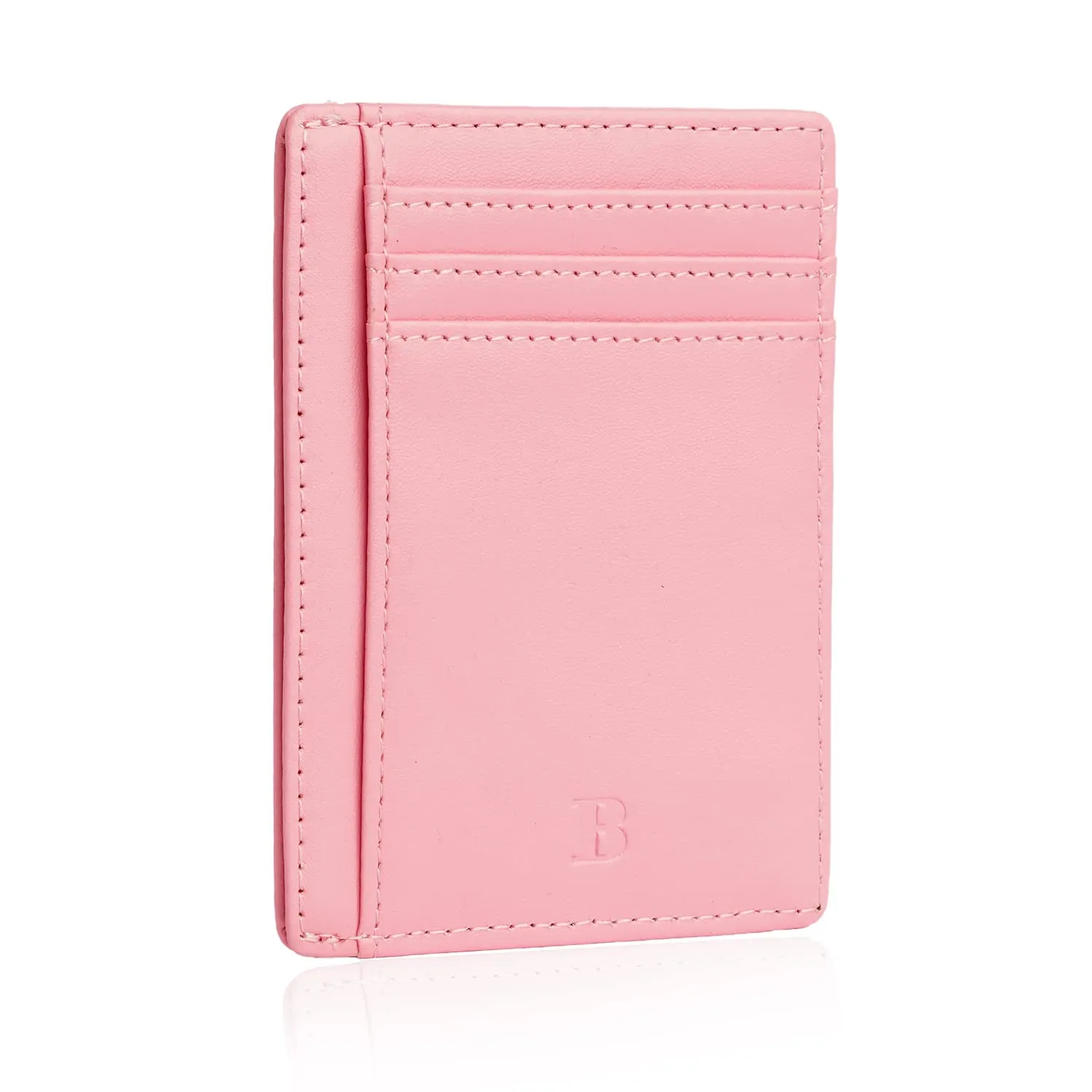 Bronzi Portafoglio Slim Porta Carte di Credito con Protezione RFID - immagine 1