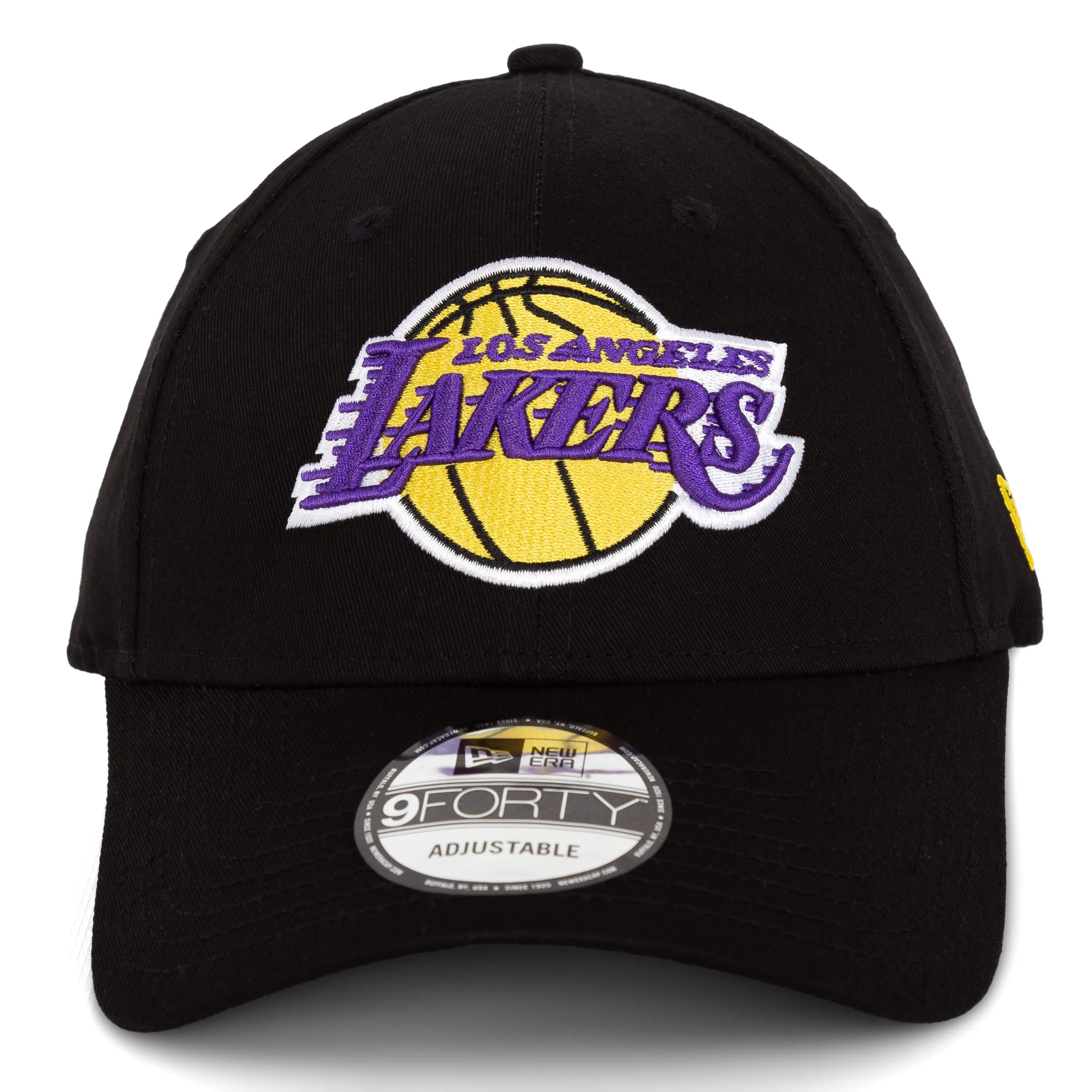 New Era Berretto da baseball uomo 9Forty LA Lakers Black V2 Taglia unica - immagine 4