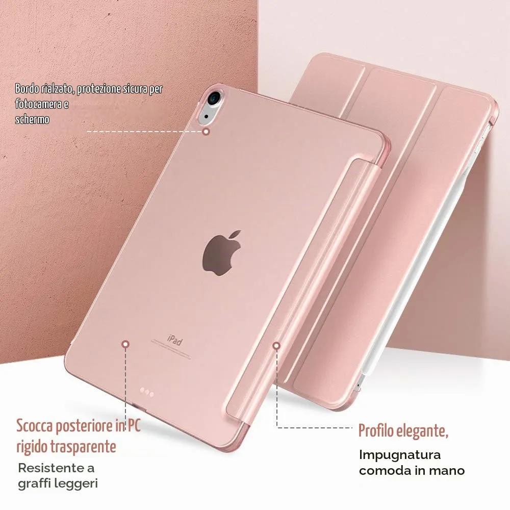 TiMOVO Cover per iPad Air 11" (M4/M3/M2), iPad Air 5ª/4ª Gen 10,9" - Oro Rosa - immagine 9