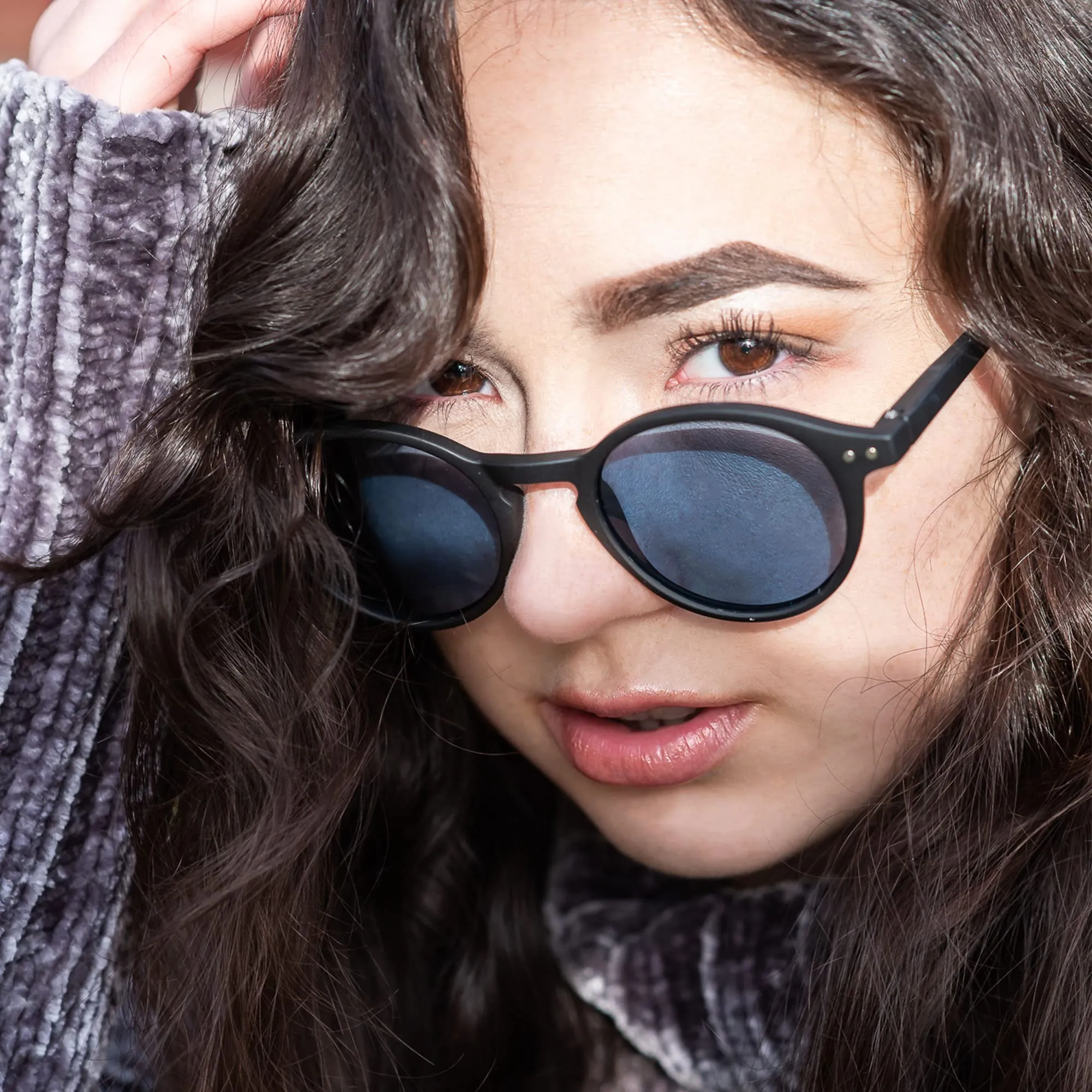 ZENOTTIC Occhiali da Sole Polarizzati Retrò Classici Rotondi Vintage UV400 per Uomo e Donna - immagine 2
