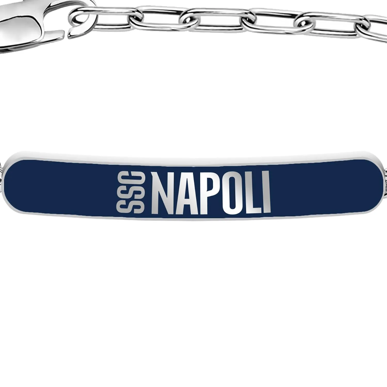 Clondo Bracciale SSC Napoli in Acciaio - Classic Azzurro - immagine 3