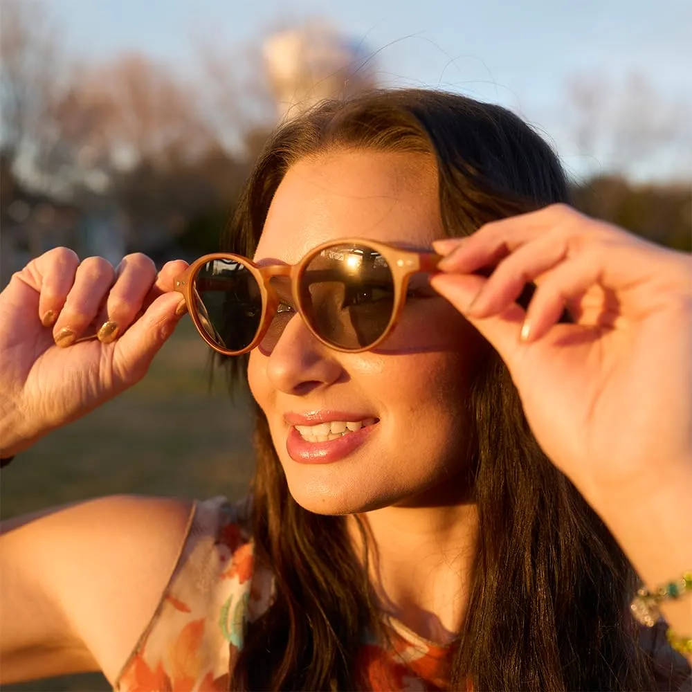ZENOTTIC Occhiali da Sole Polarizzati Retrò Rotondi Vintage UV400 per Uomo e Donna - immagine 2