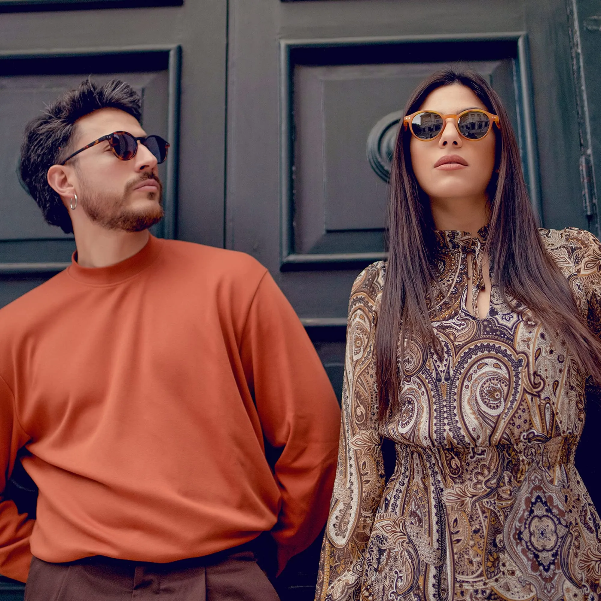 ZENOTTIC Occhiali da Sole Polarizzati Retrò Rotondi Vintage UV400 per Uomo e Donna - immagine 6