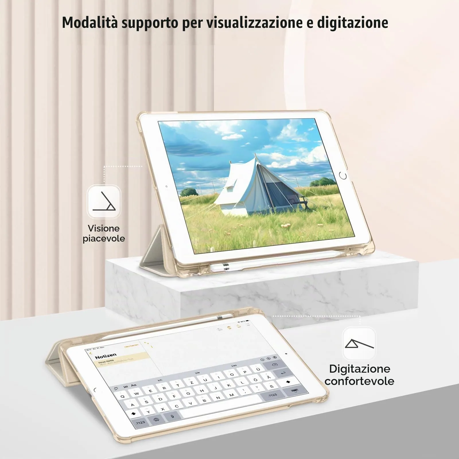 FINTIE Cover per iPad 9a/8a/7a Generazione 10,2 Pollici (2021/2020/2019) - immagine 3