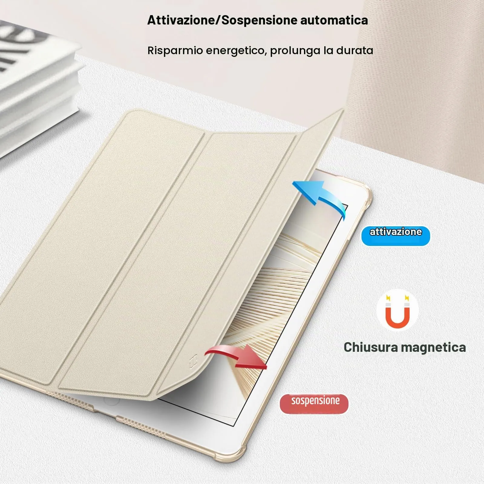 FINTIE Cover per iPad 9a/8a/7a Generazione 10,2 Pollici (2021/2020/2019) - immagine 8