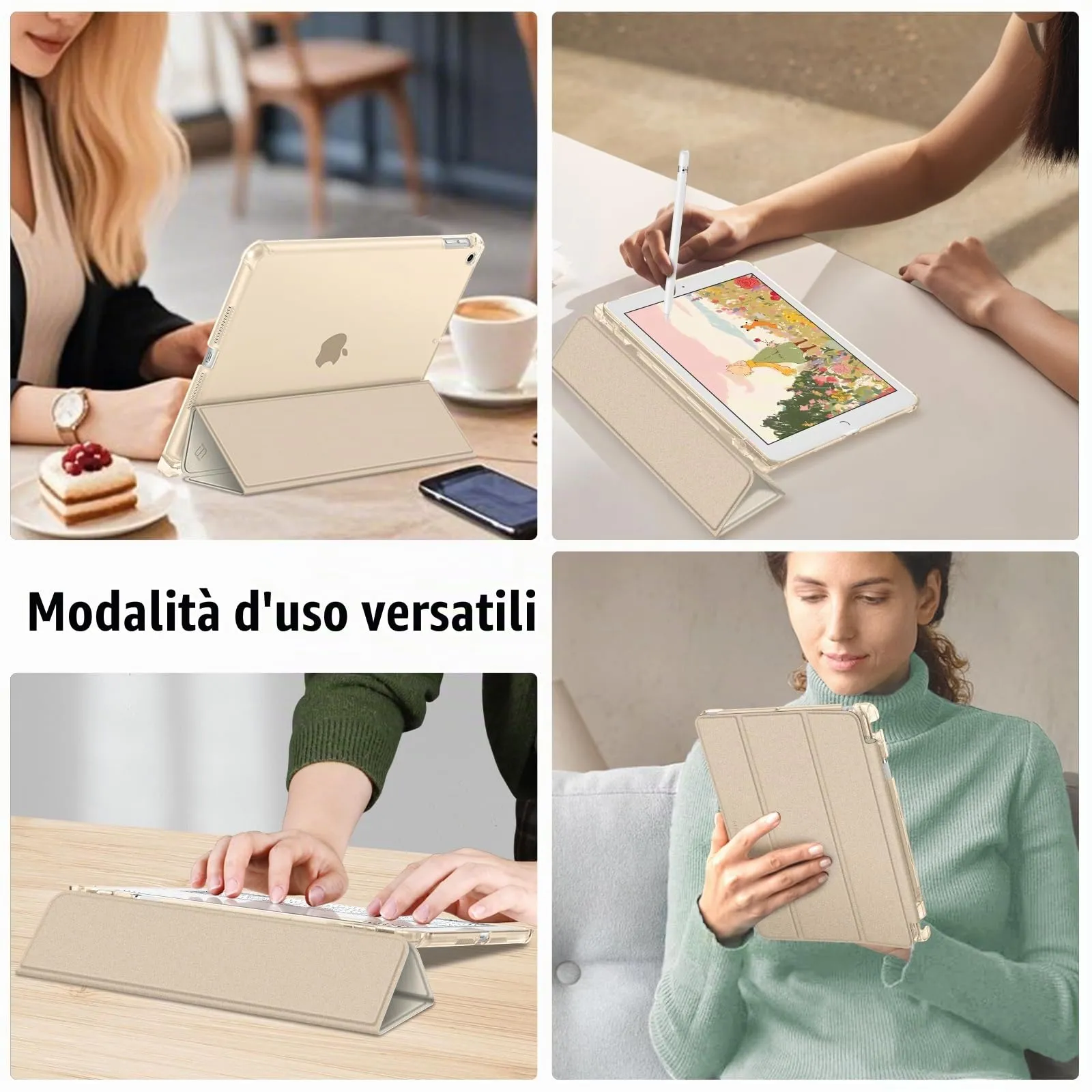 FINTIE Cover per iPad 9a/8a/7a Generazione 10,2 Pollici (2021/2020/2019) - immagine 9