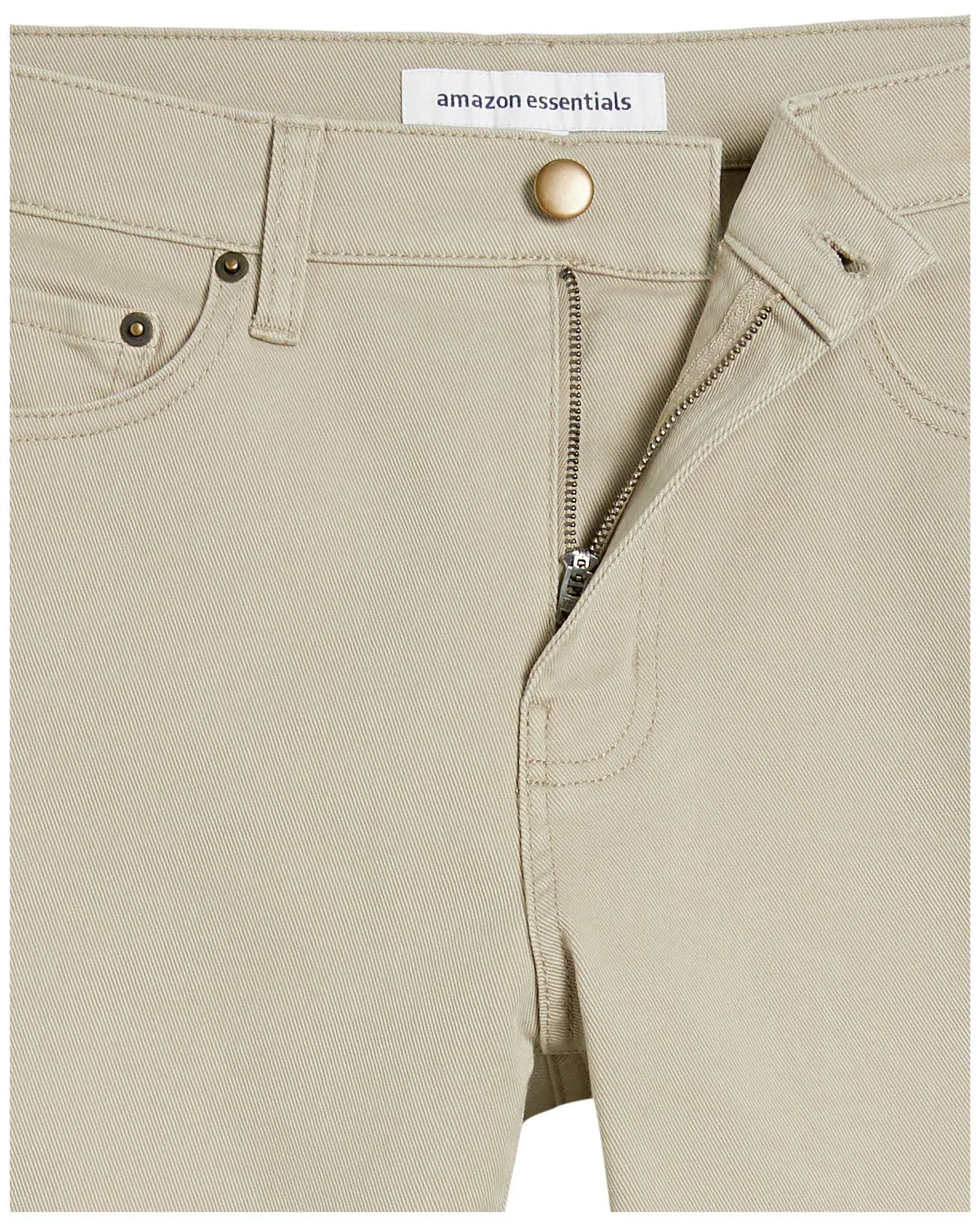 Amazon Essentials Slim Fit Jeans, Marrone Kaki Chiaro, 35W / 29L - immagine 6
