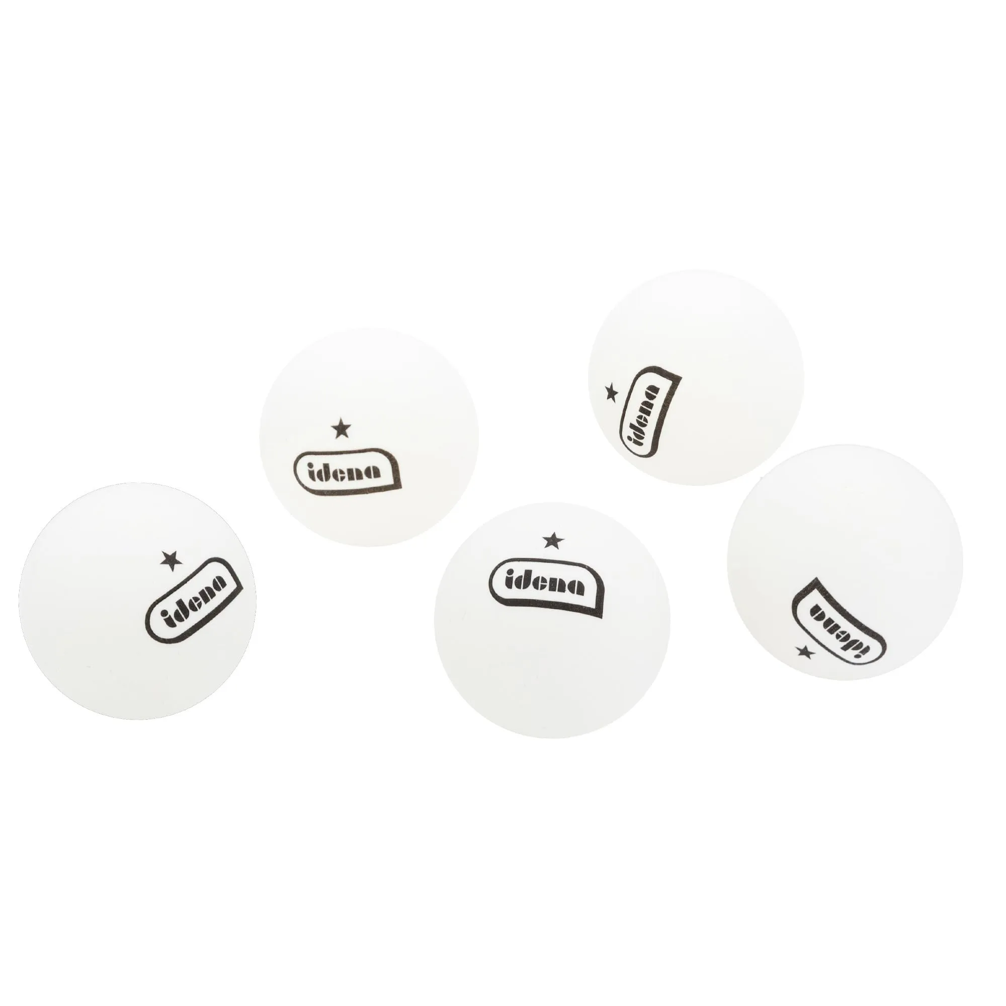 Idena 40169 Palline da ping pong, 36 pezzi, bianco, 4 cm, qualità 1 stella, conformi ITTF - immagine 2