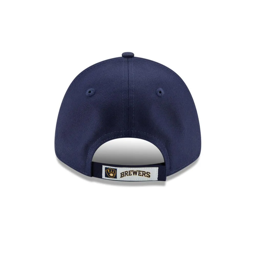 New Era Milwaukee Brewers MLB The League 9Forty Adjustable Hat - Navy Blue - immagine 3