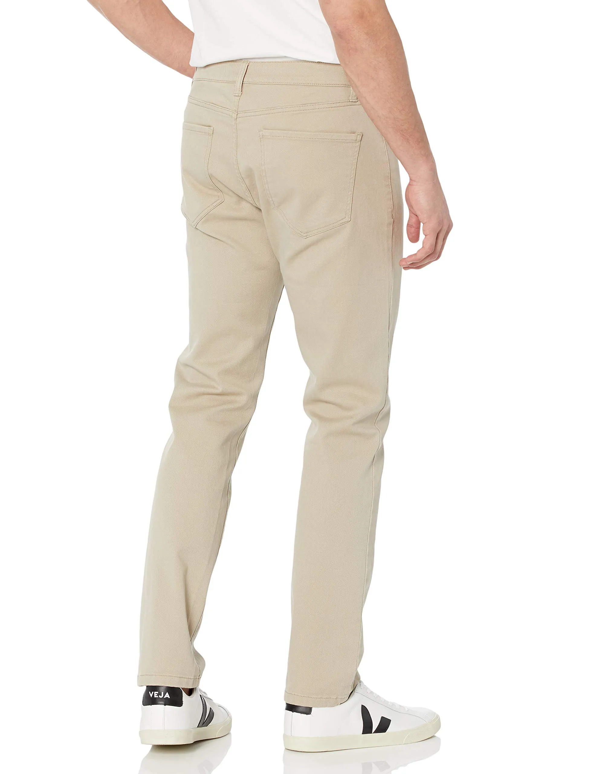 Amazon Essentials Slim Fit Jeans, Marrone Kaki Chiaro, 29W / 32L - immagine 3