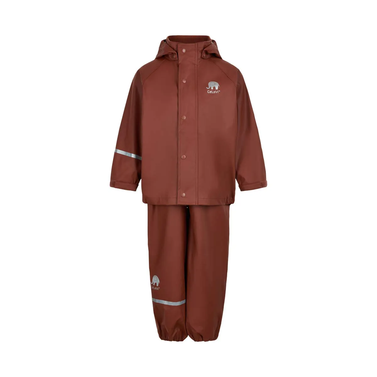 Celavi Basic Rainwear Set, Tortoise Shell, Size 70, Unisex-Kids - immagine 1