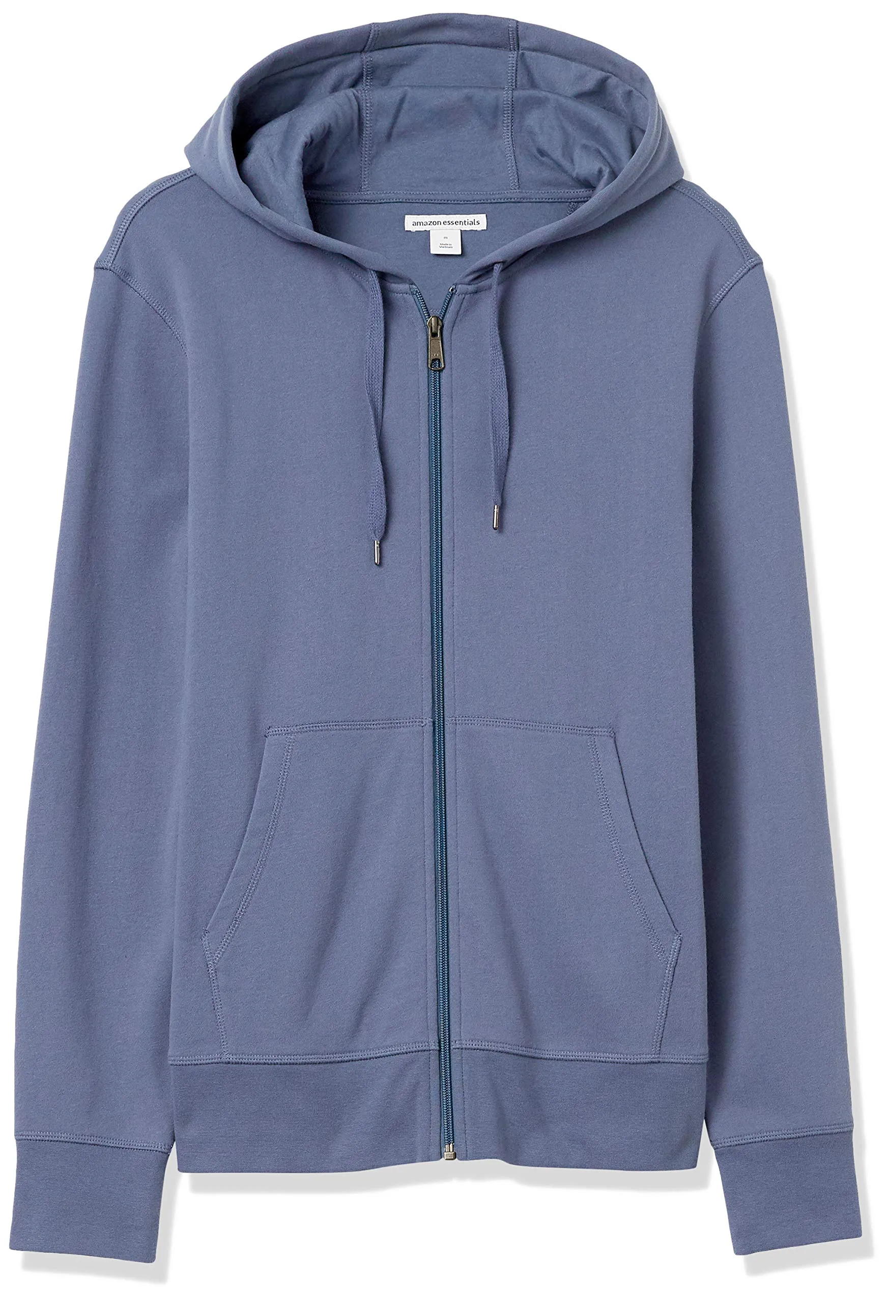 Amazon Essentials Giacca Leggera con Cappuccio e Zip Integrale Uomo, Indaco, XL - immagine 8