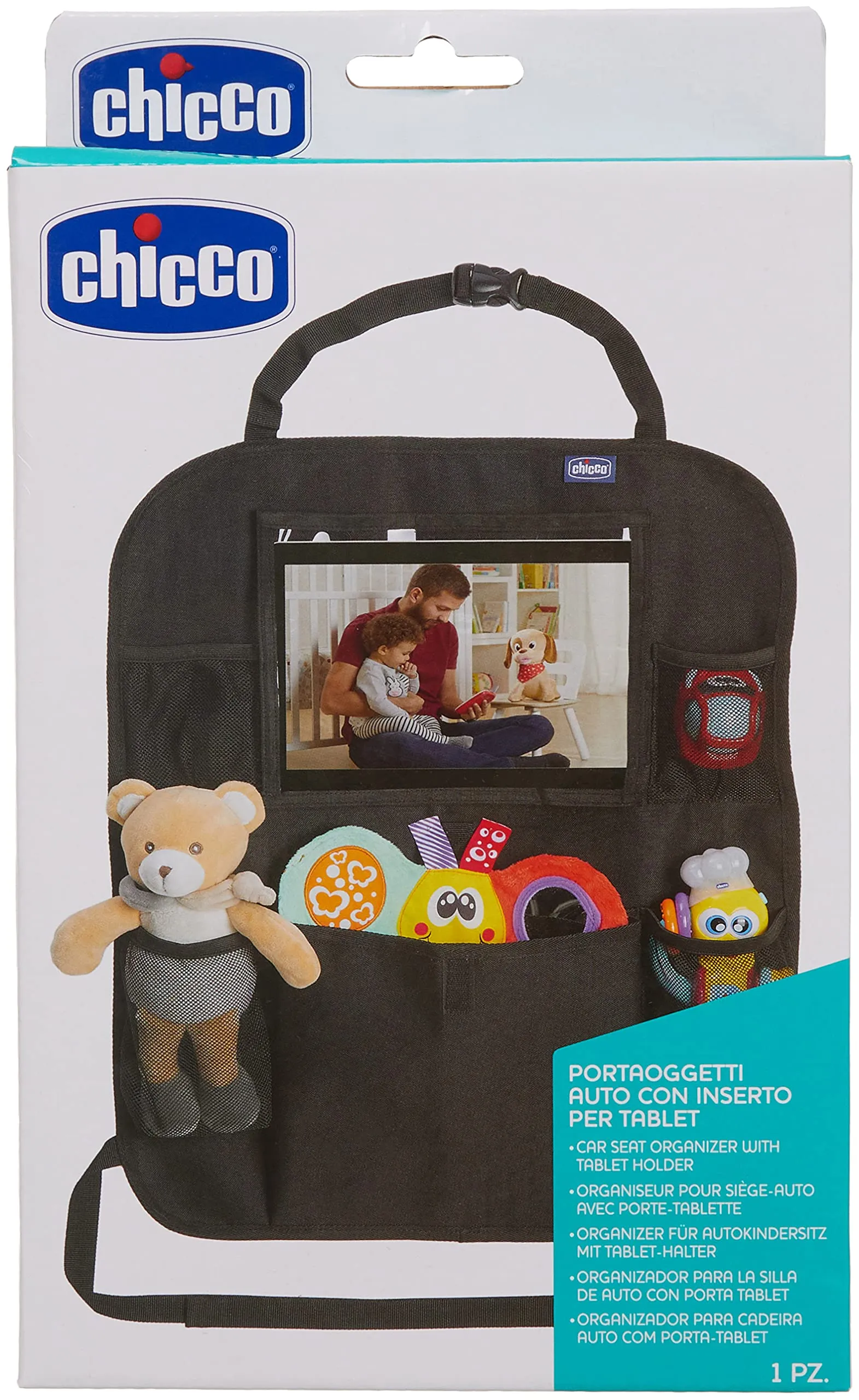 Chicco Organizer Sedile Auto con Tasca per iPad, Nero - immagine 6