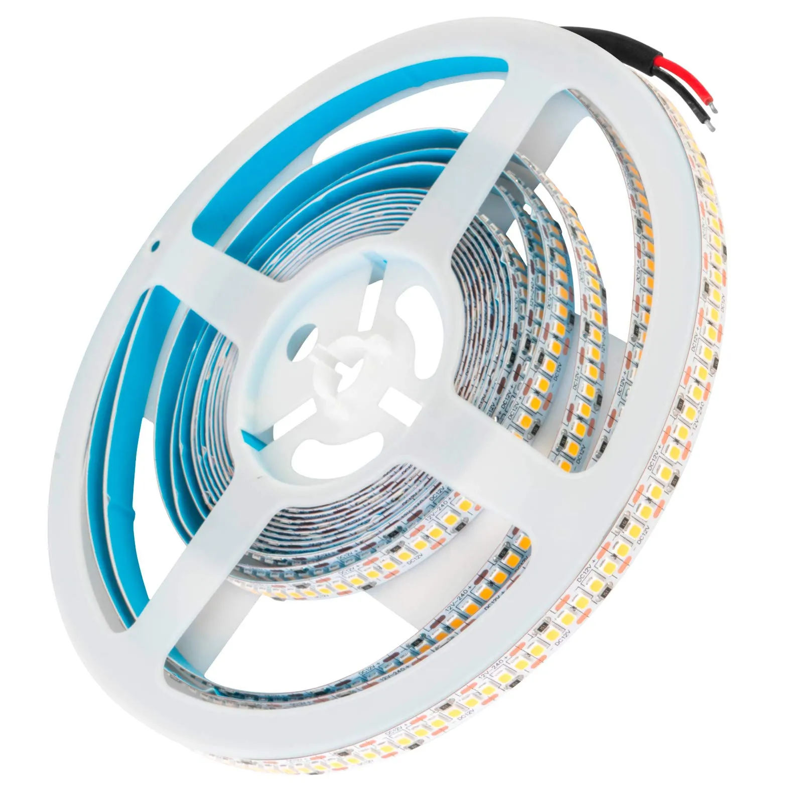 Eurocali Striscia LED Monocolore 100W 240 LED/m Bobina 5m IP20 Bianco Freddo 6500K - immagine 4